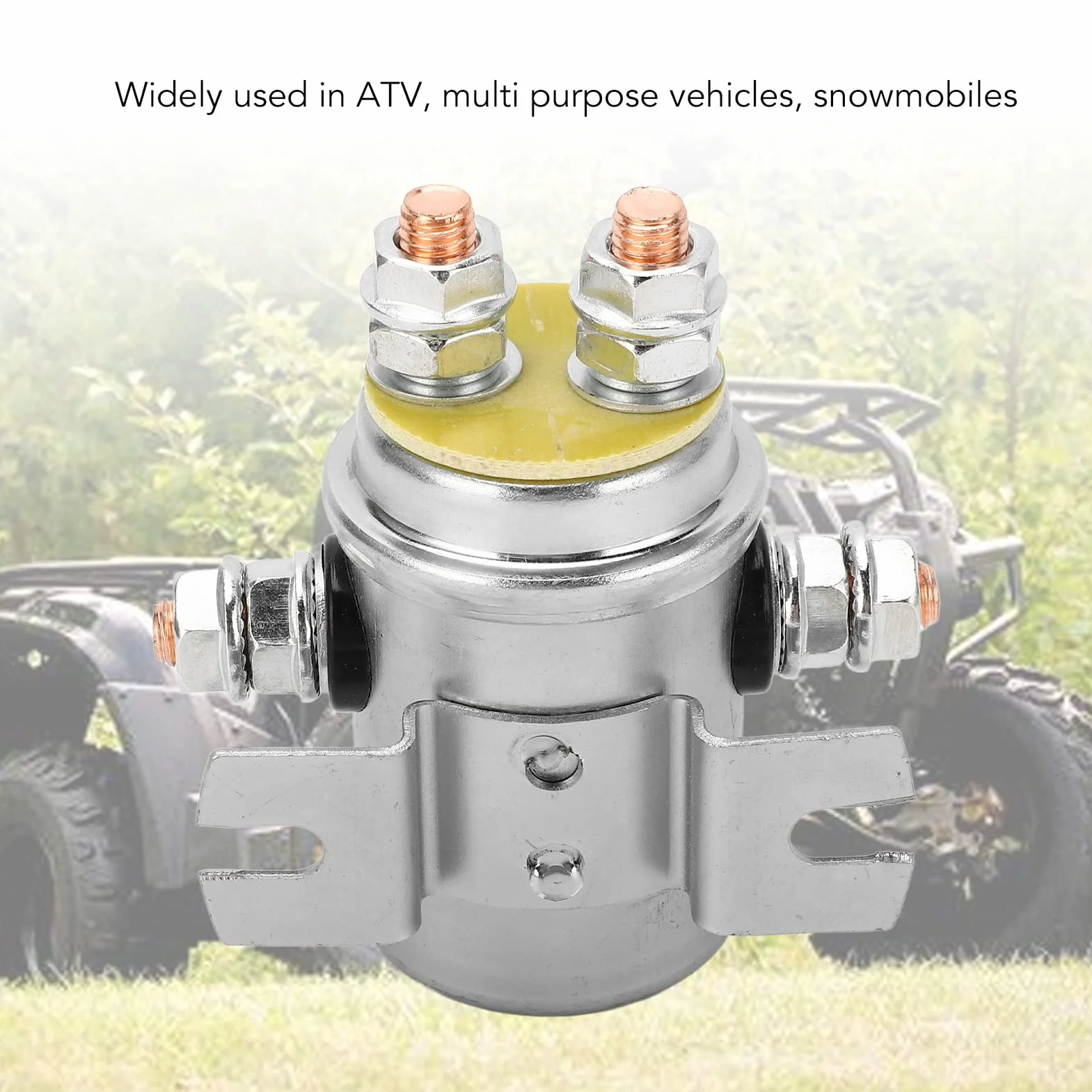 Przekaźnik elektromagnetyczny wciągarki 300A 12V 4255 cewka mosiężna obudowa ABS