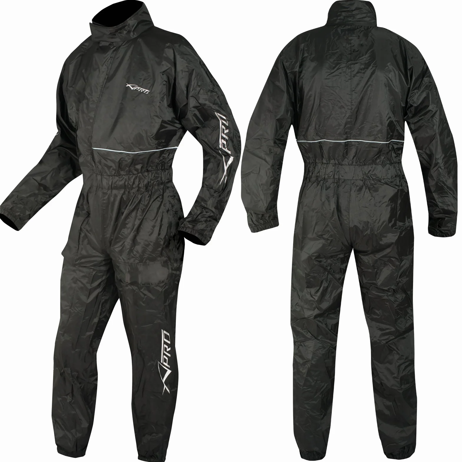 A-Pro 5180000036195 Kombinezon, Czarny, 3XL
