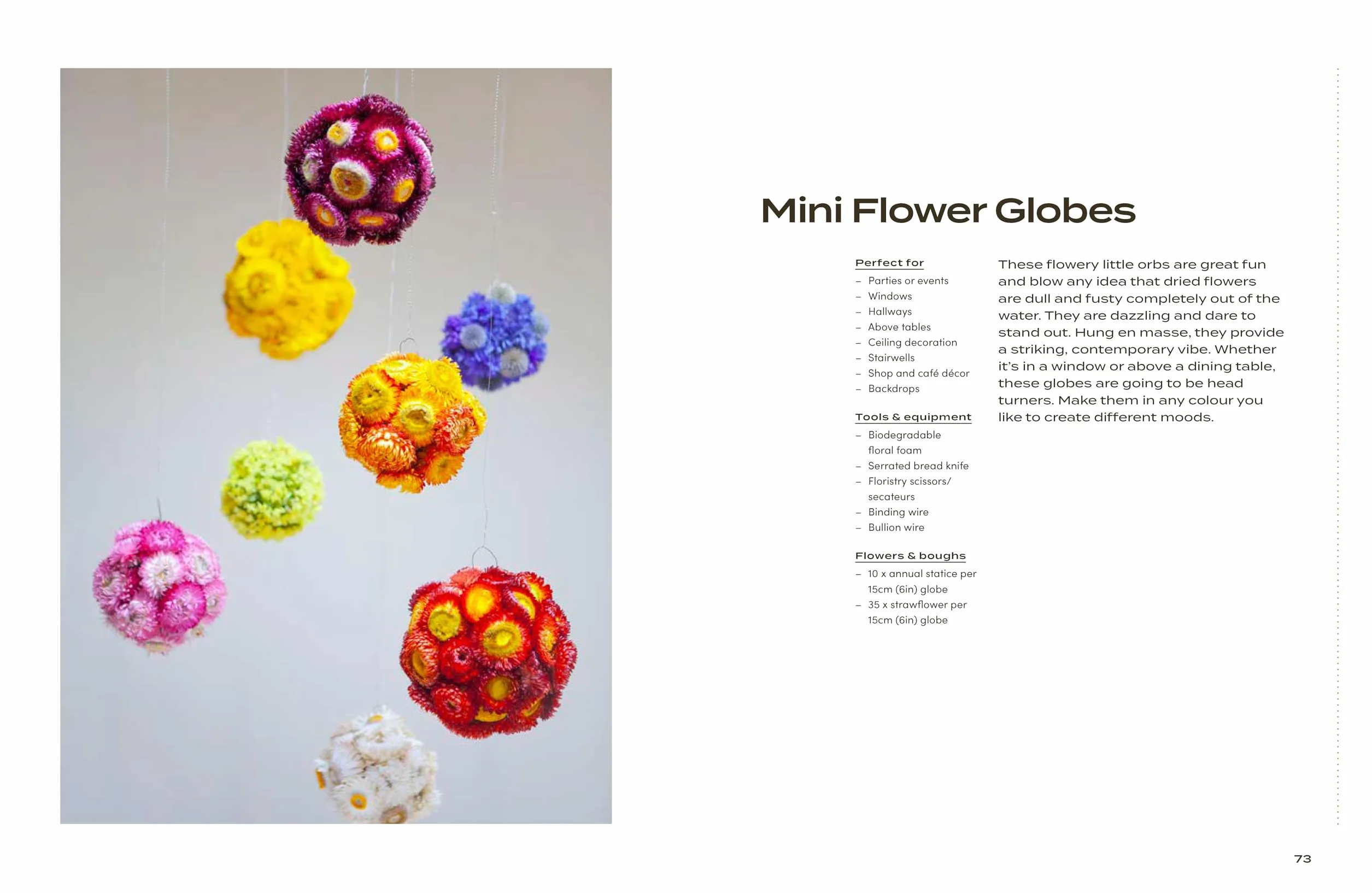 Everlasting Blooms: 30 Floristry Projects to Bring the Magic of Dried Flowers Into Your Home