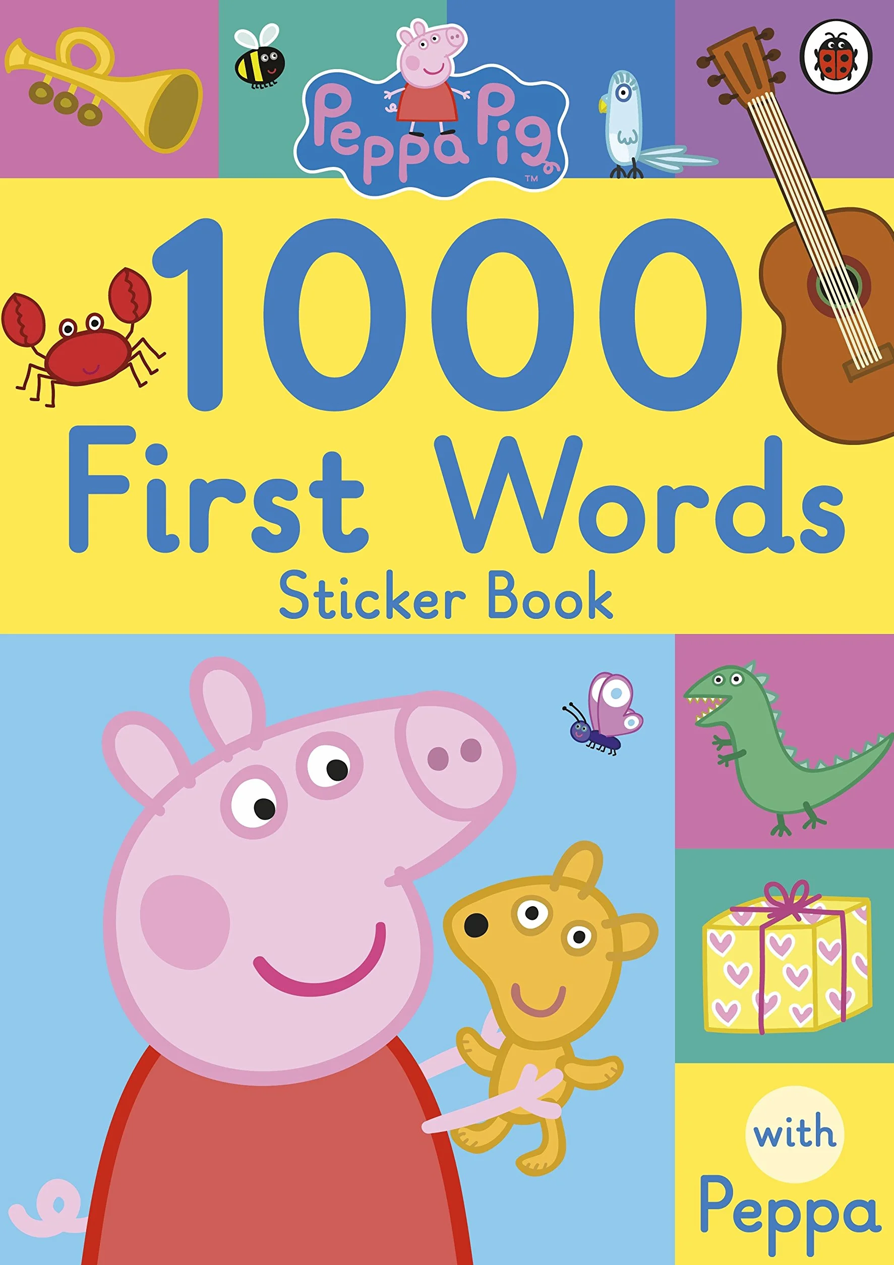 Peppa Pig 1000 First Words Sticker Book