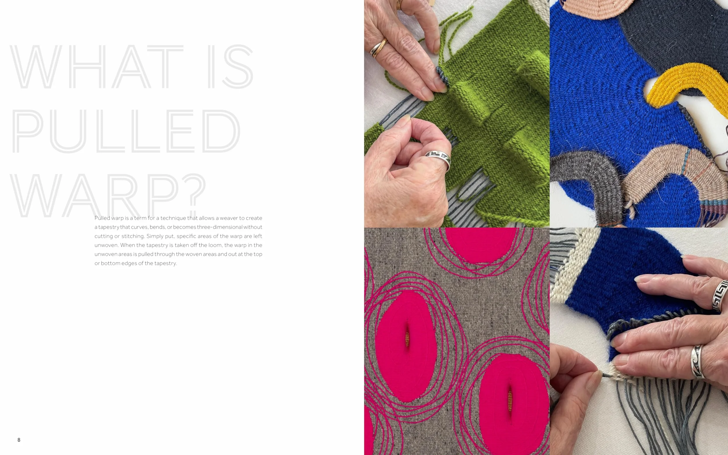 Tapestry with Pulled Warp: Inspiration, Technique, and the Creative Process