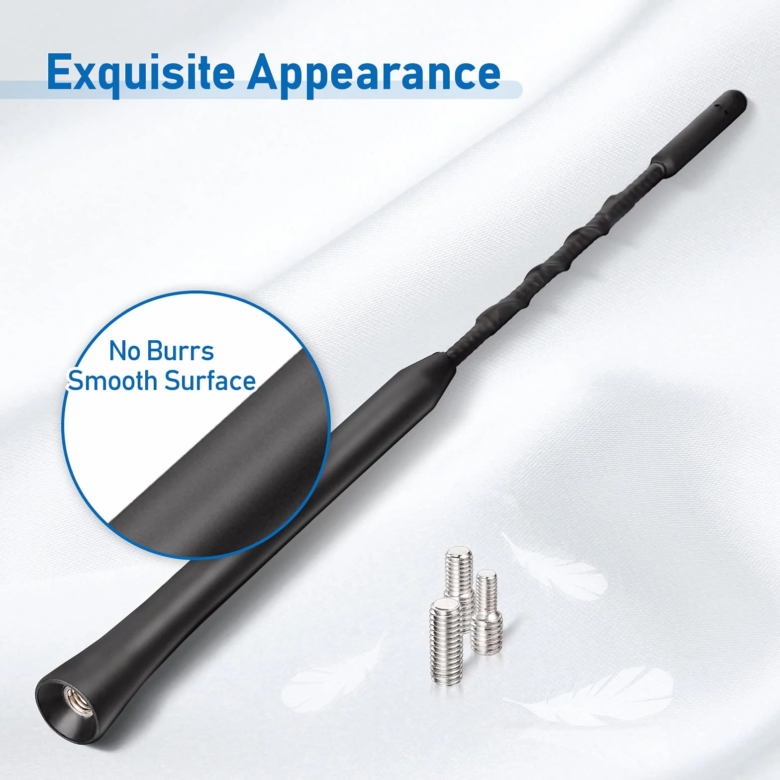 Eightwood Antena samochodowa dachowa 23 cm FM/DAB uniwersalna