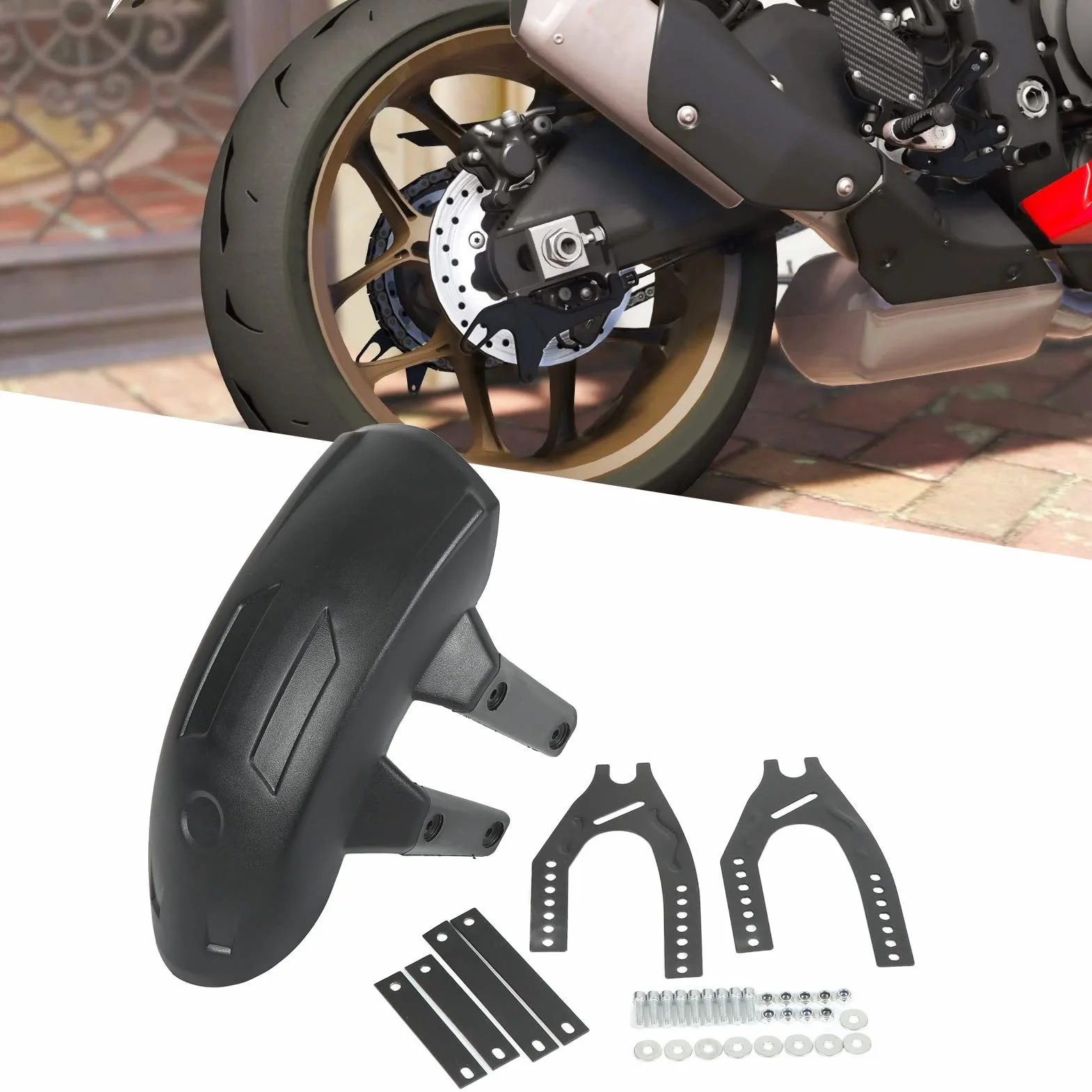 KIMISS Błotniki Tylne Motocykl Osłona Przeciwbryzgowa Mud Flap