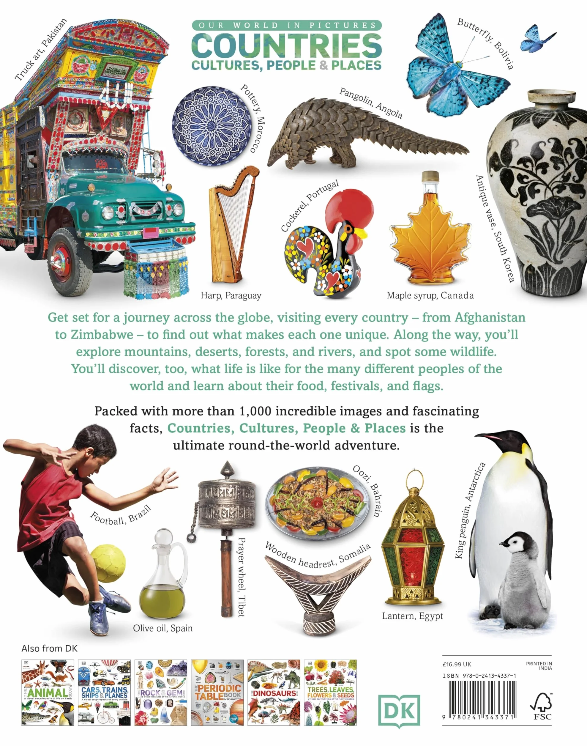 Our World in Pictures: Countries, Cultures, People & Places: A Visual Encyclopedia of the World: A Visual World Geography Encyclopedia for Kids