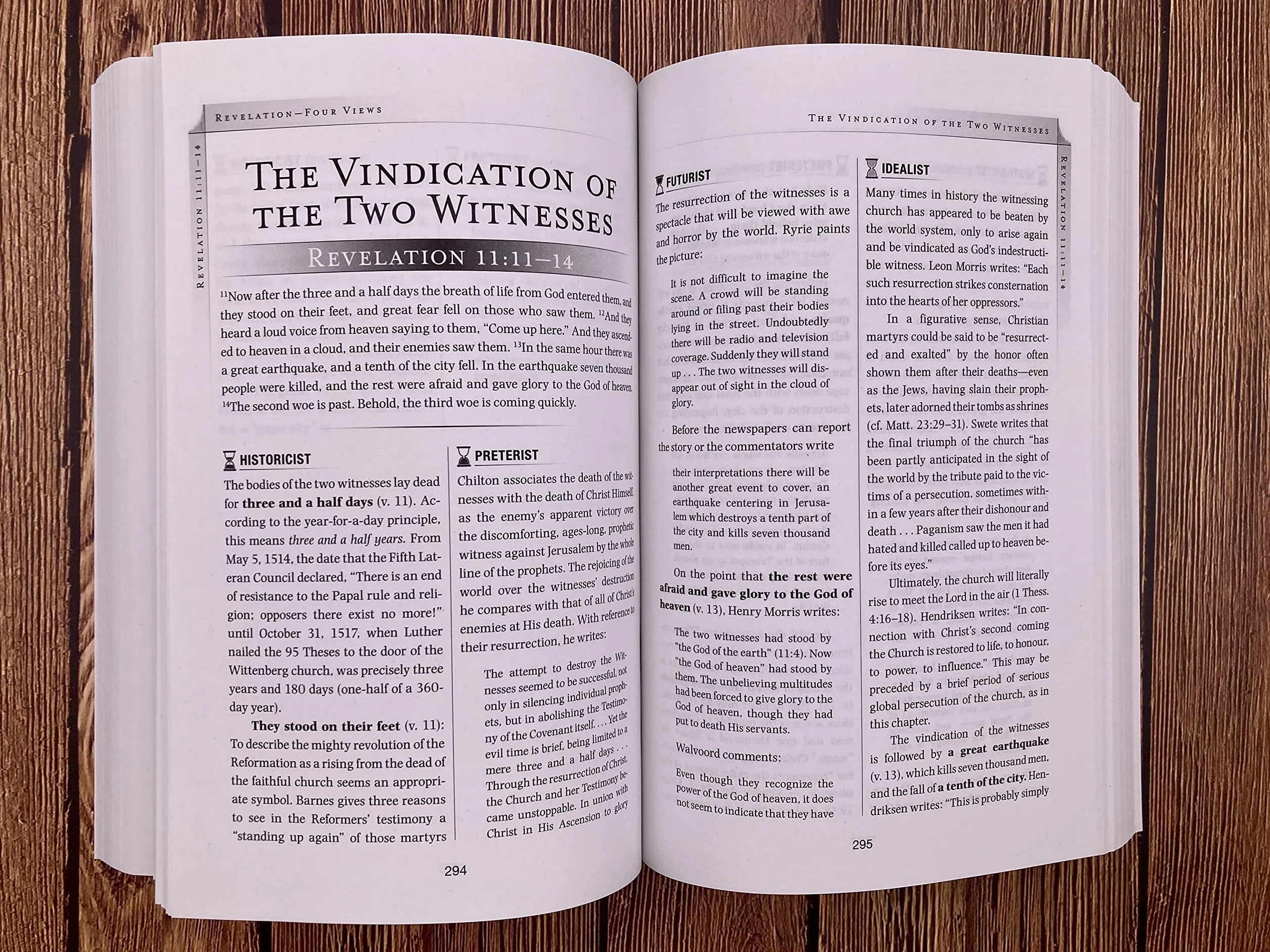 Revelation: Four Views: A Parallel Commentary