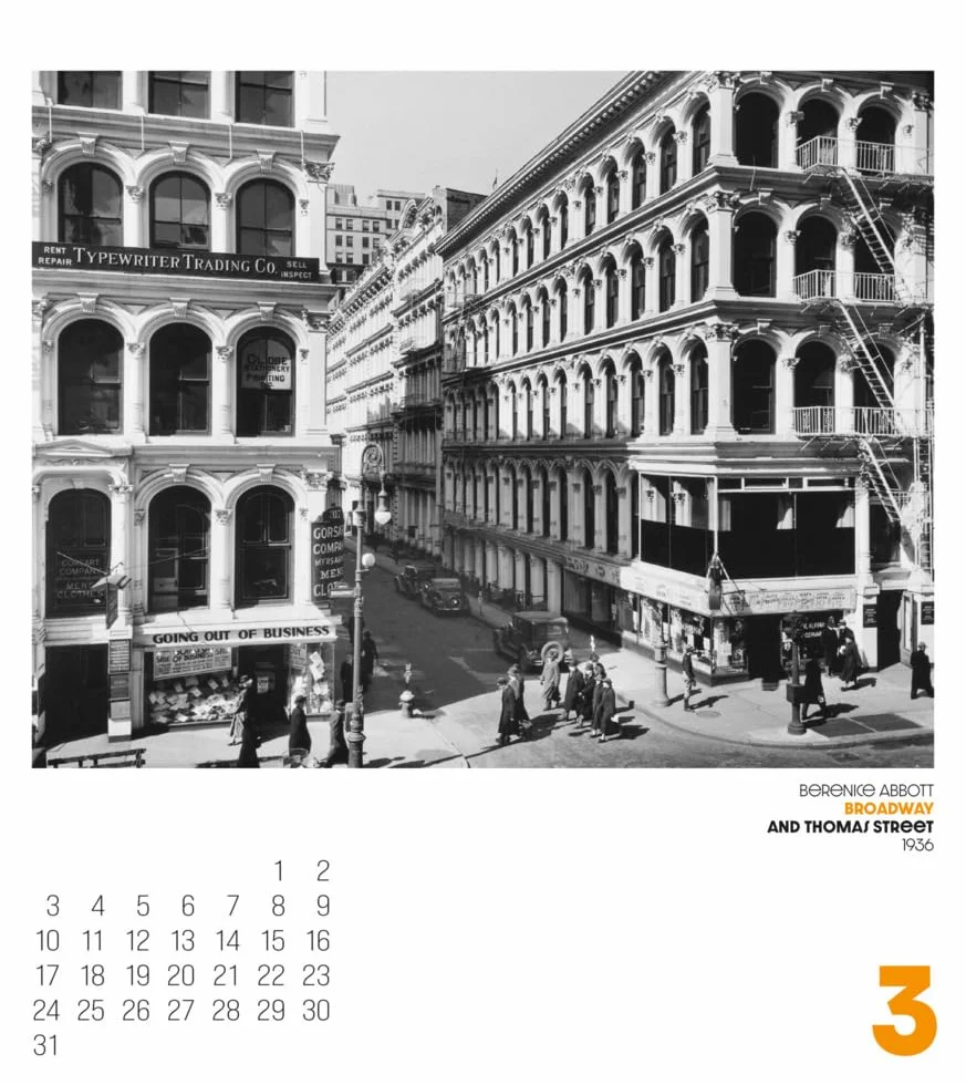 Changing New York Kalender 2025