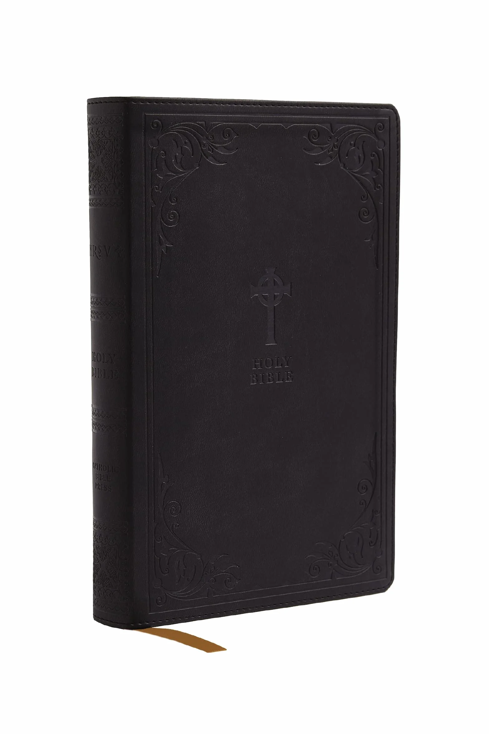 Nrsv, Catholic Bible, Gift Edition, Leathersoft, Black, Comfort Print: Holy Bible