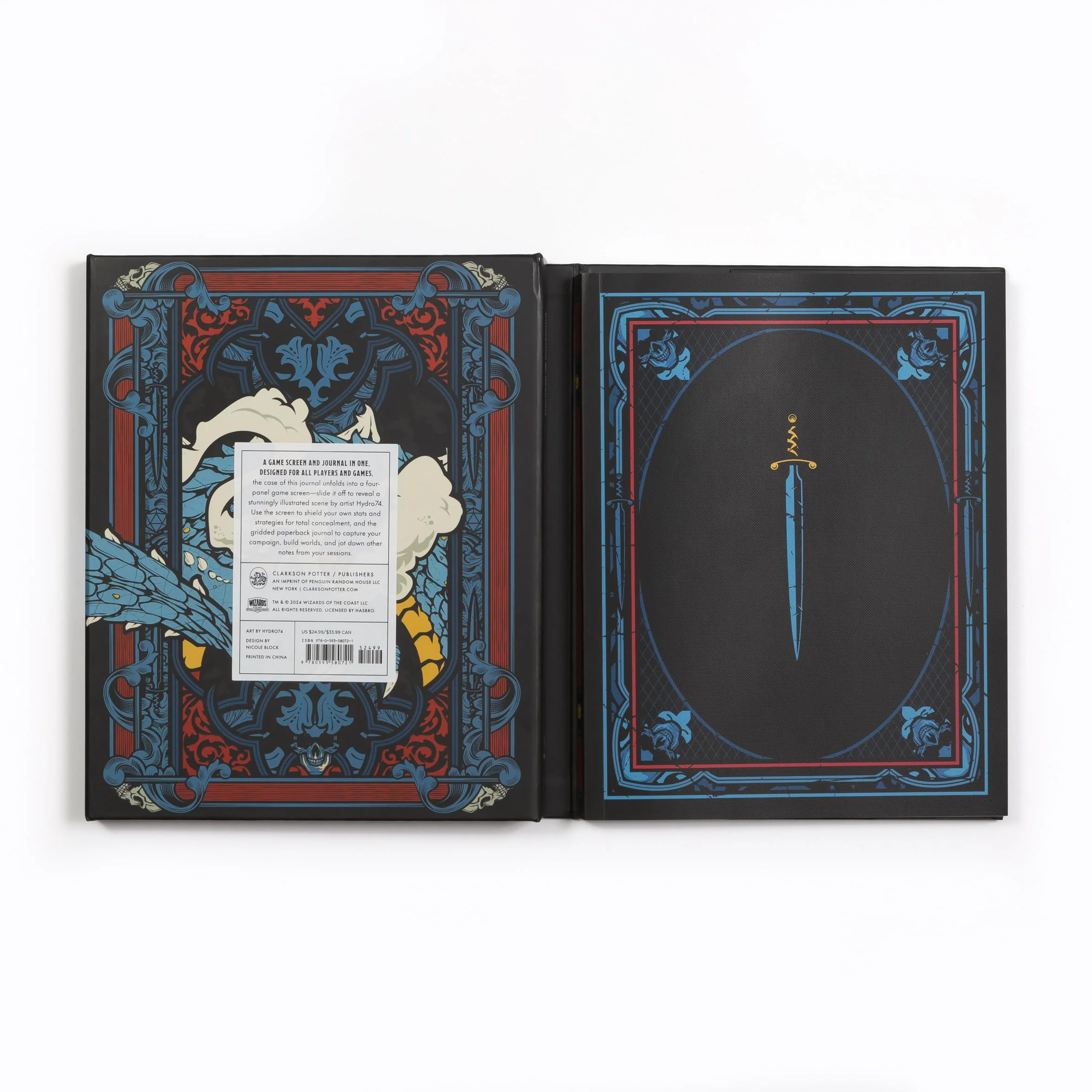 The Book of Concealment (Dungeons & Dragons): A Game Screen and Journal in One