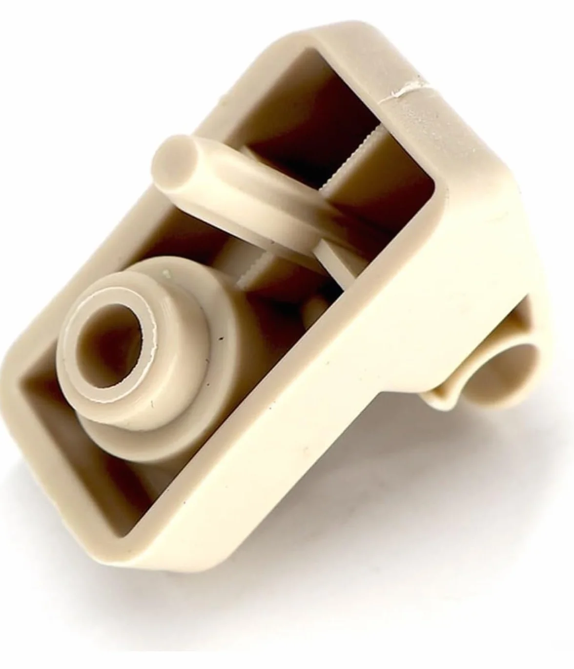 Uchwyt na osłonę przeciwsłoneczną, materiał ABS, dotyczy modeli Grande Punto, numer OEM 735411088, beżowy, 2 sztuki