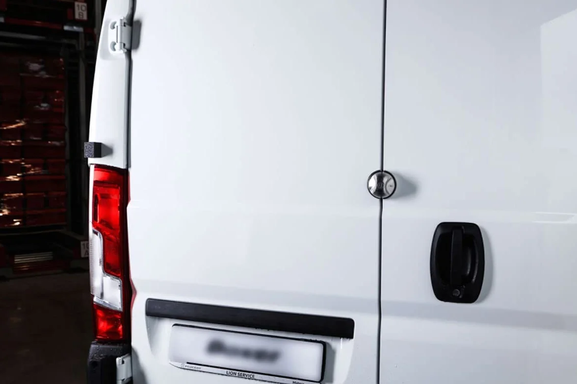 DAKEN Saturn EVO zestaw 2 zabezpieczeń transportera zamek bezpieczeństwa ze stali nierdzewnej