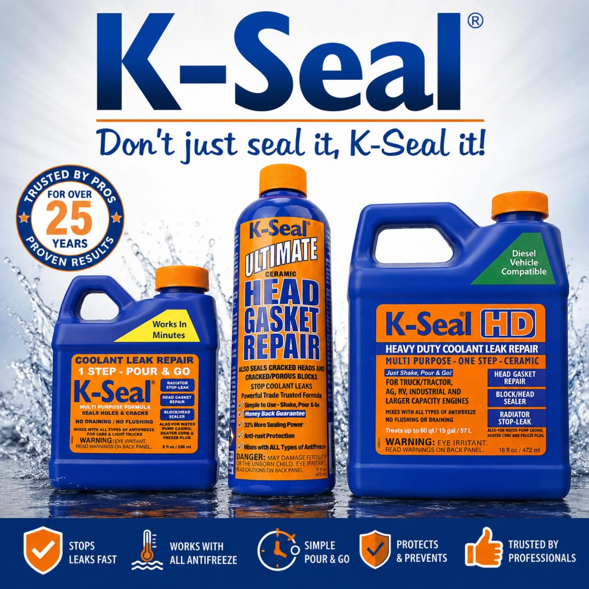 KALIMEX LTD ST5501 K-Seal naprawa wycieku płynu chłodzącego