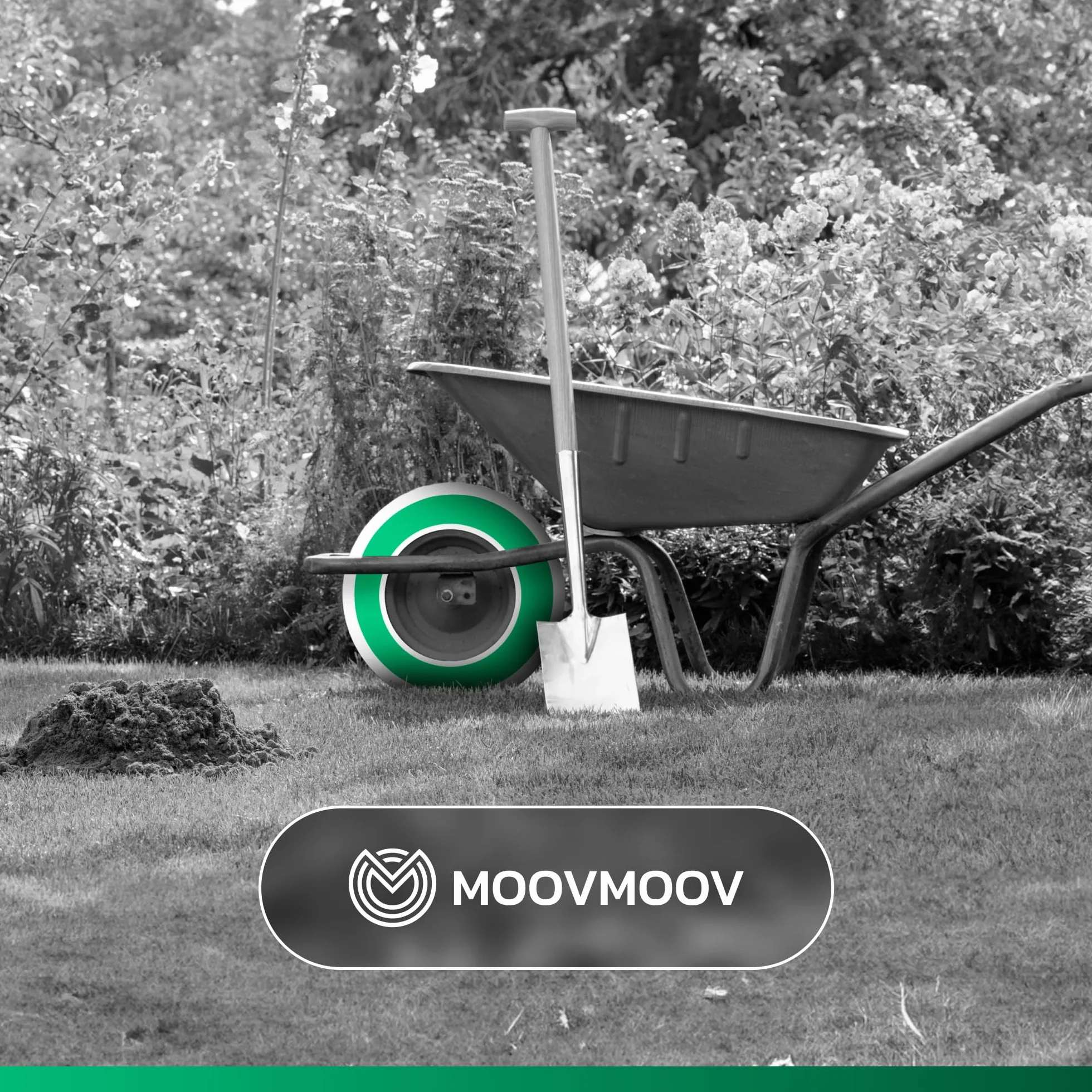 MoovMoov Dętka do opon 4.00-8 i 4.80/4.00-8 – do taczki, wózka i przyczepki – felga 8 cali – zestaw 2 szt.