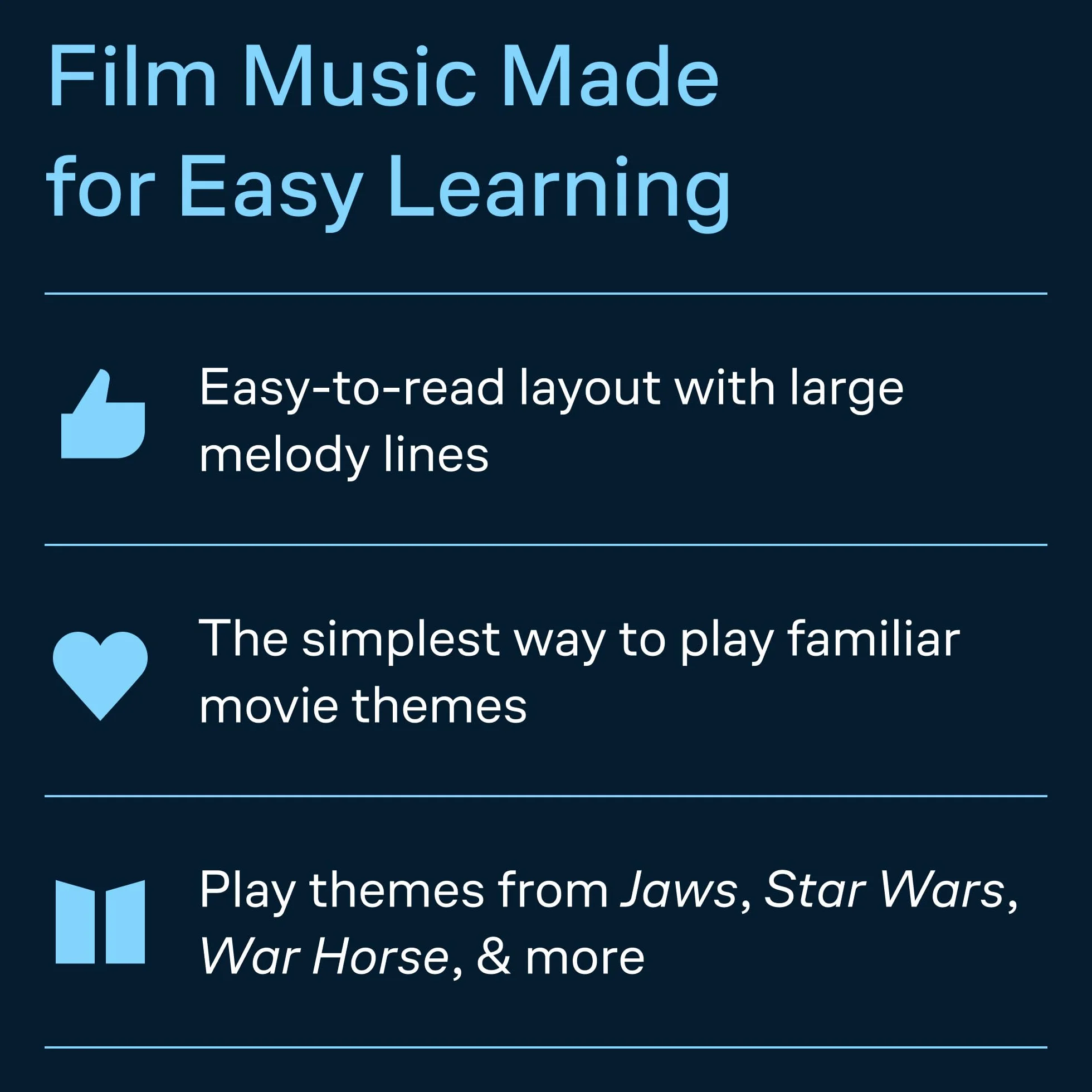 John Williams for Beginning Piano Solo - John Williams Book with Simplified Sheet Music for Piano