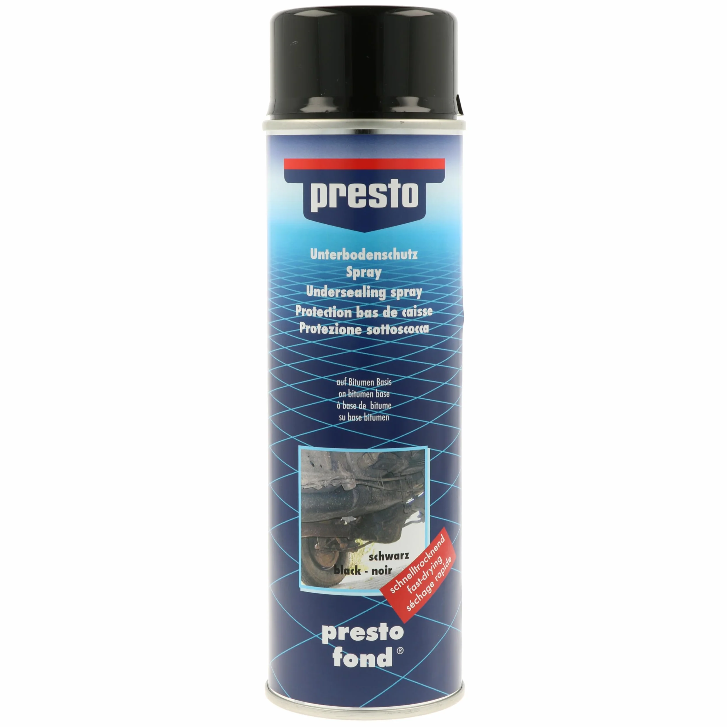 Presto 306017 UBS spray, czarny bitum