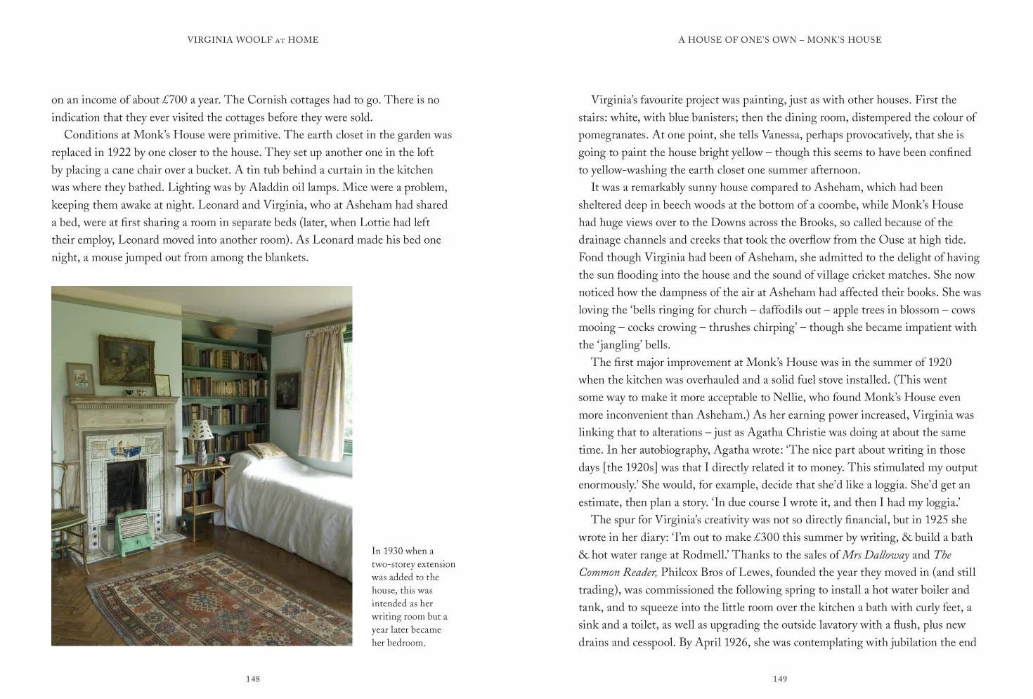 Virginia Woolf at Home