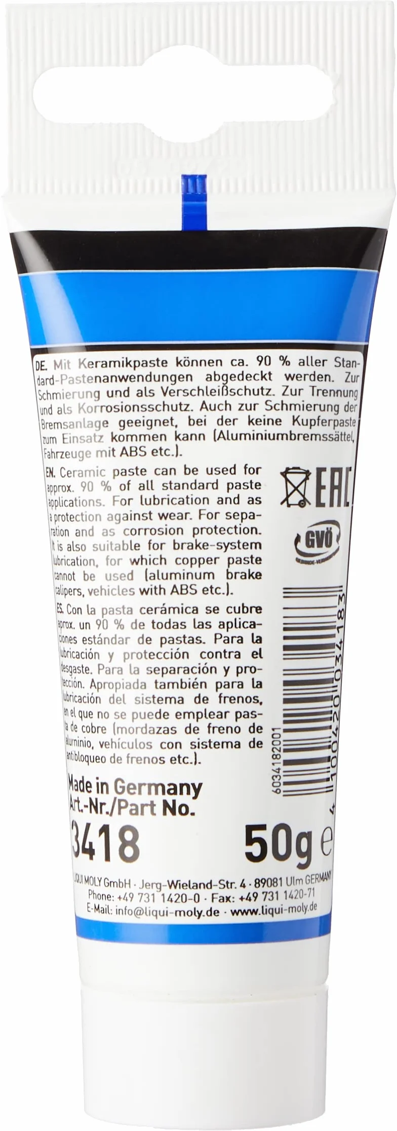LIQUI MOLY Pasta ceramiczna | 50 g | pasta | SKU: 3418