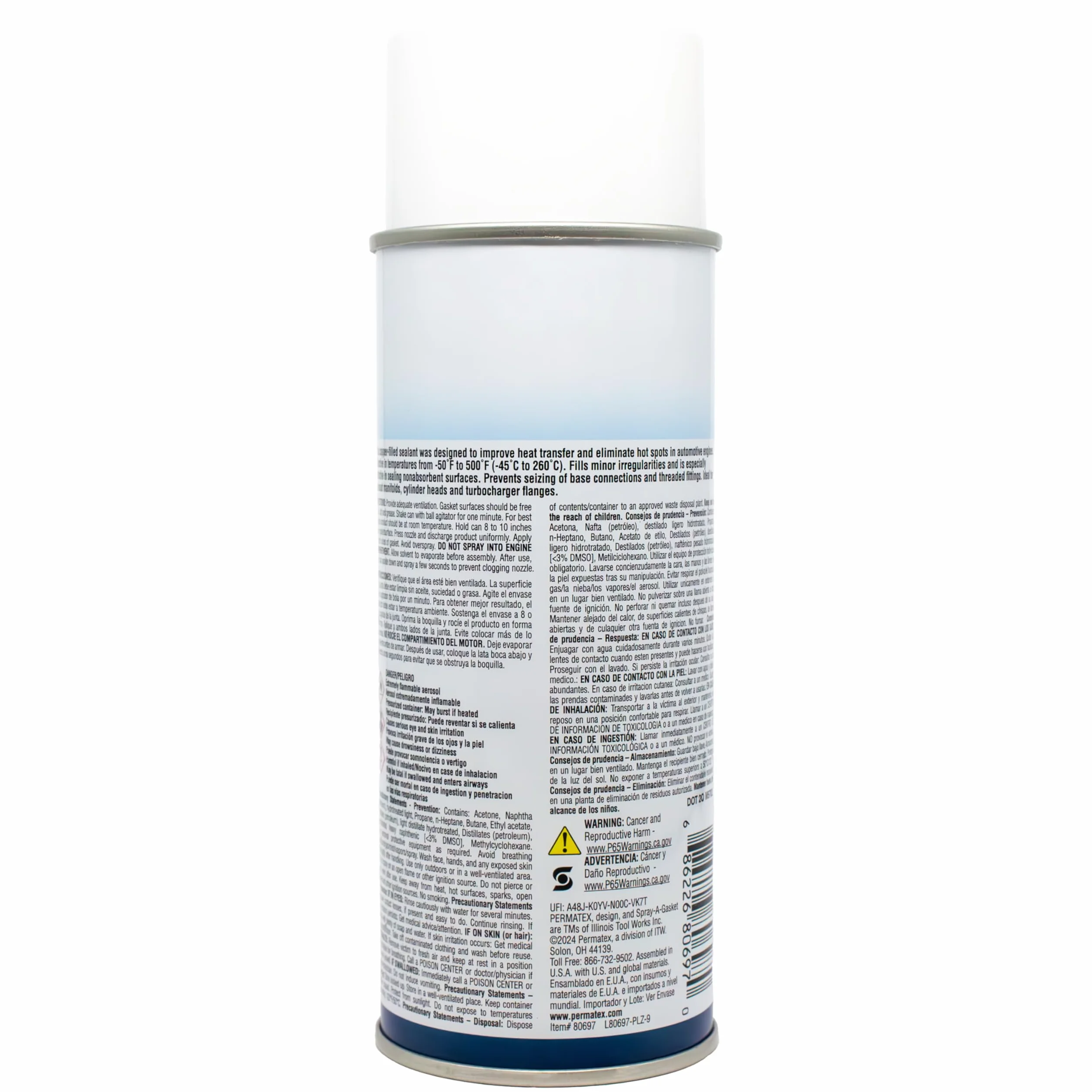 PERMATEX INC. 80697 COPPER SPRAYAGAS