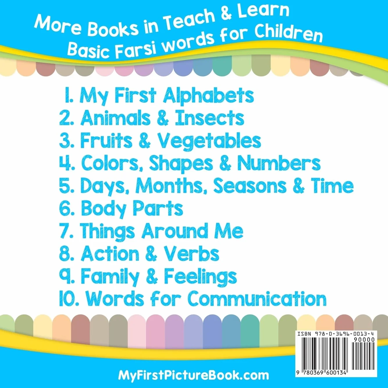 My First Persian ( Farsi ) Alphabets Picture Book with English Translations: Bilingual Early Learning & Easy Teaching Persian ( Farsi ) Books for Kids: 1
