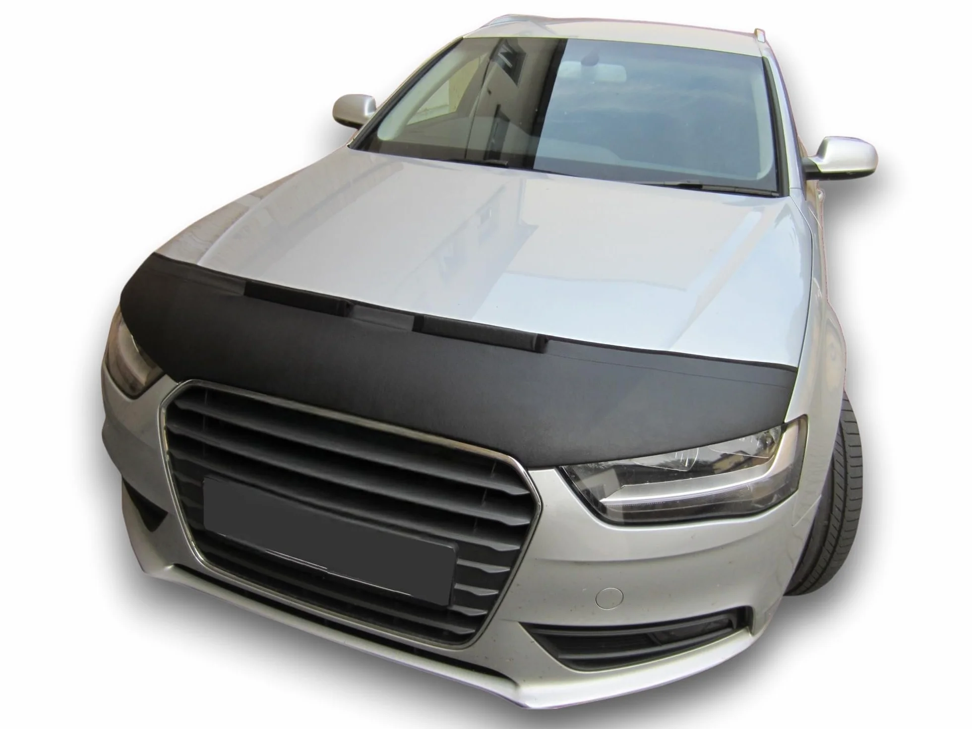 AB-00030 Auto-BRA kompatybilny z Audi A4 B8 rok produkcji 2011-2015 osłona na maskę ochrona przed uderzającymi kamieniami tuning Bonnet Bra
