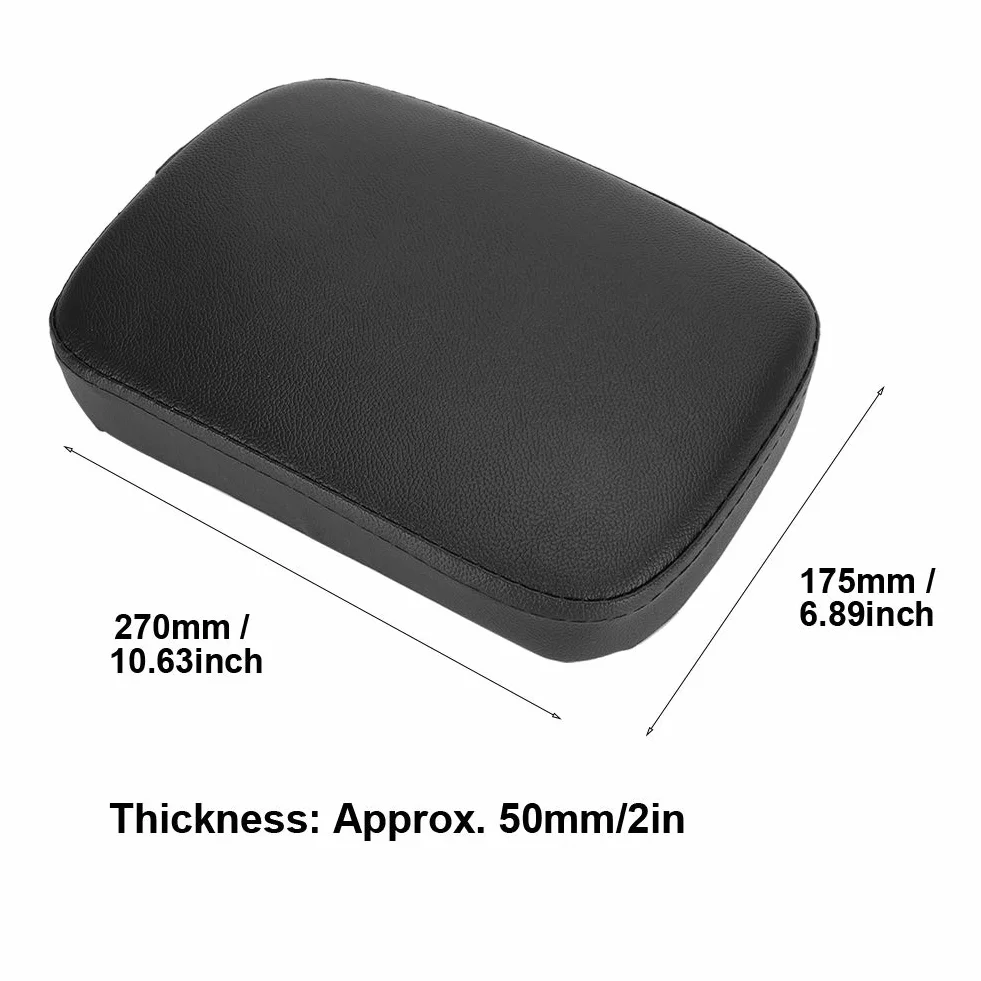 Uniwersalne Siedzenie Tandemowe 8 Przyssawka 270x175x50 mm Czarny