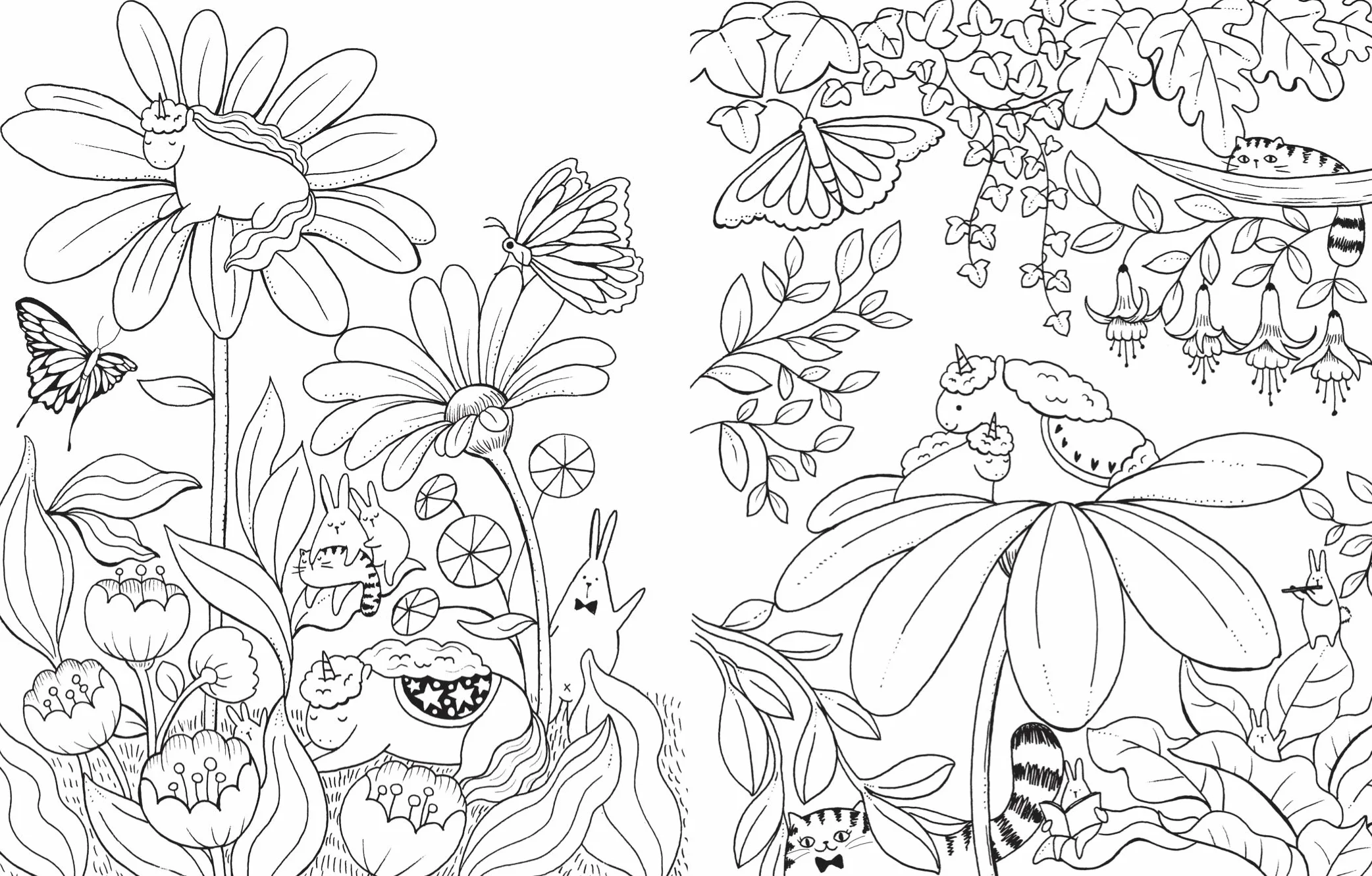 A Million Unicorns: Magical Creatures to Colour: 1 (A Million Creatures to Colour)