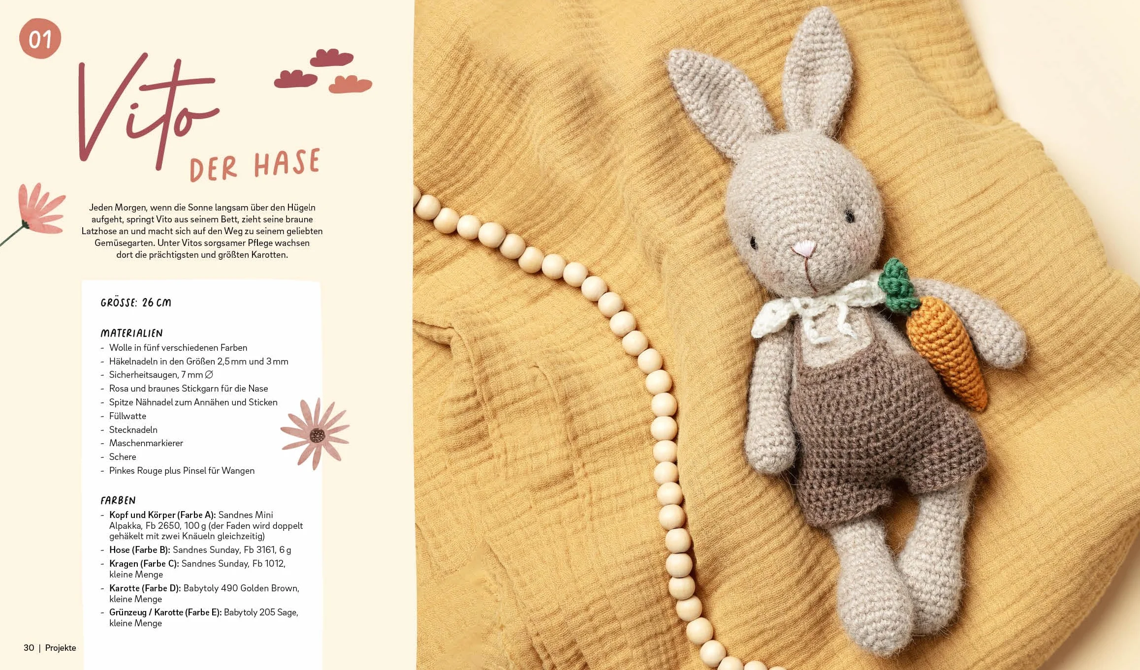 Lulu loves the moon - das Häkelbuch: Löwe, Reh, Igel und noch mehr traumhaft süße Amigurumis im Vintagestil häkeln