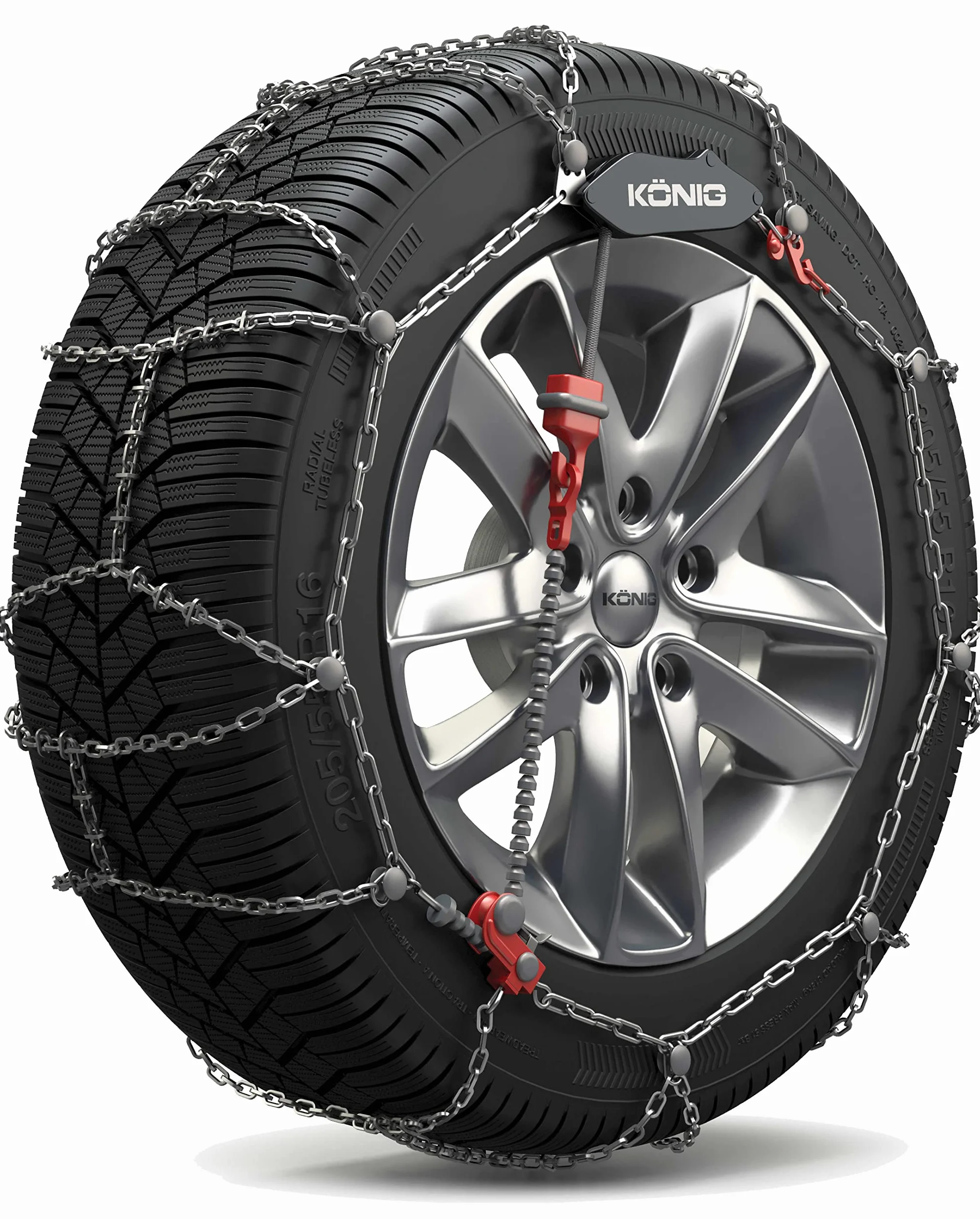 KÖNIG CL-10 090 łańcuchy śniegowe, 2 sztuki