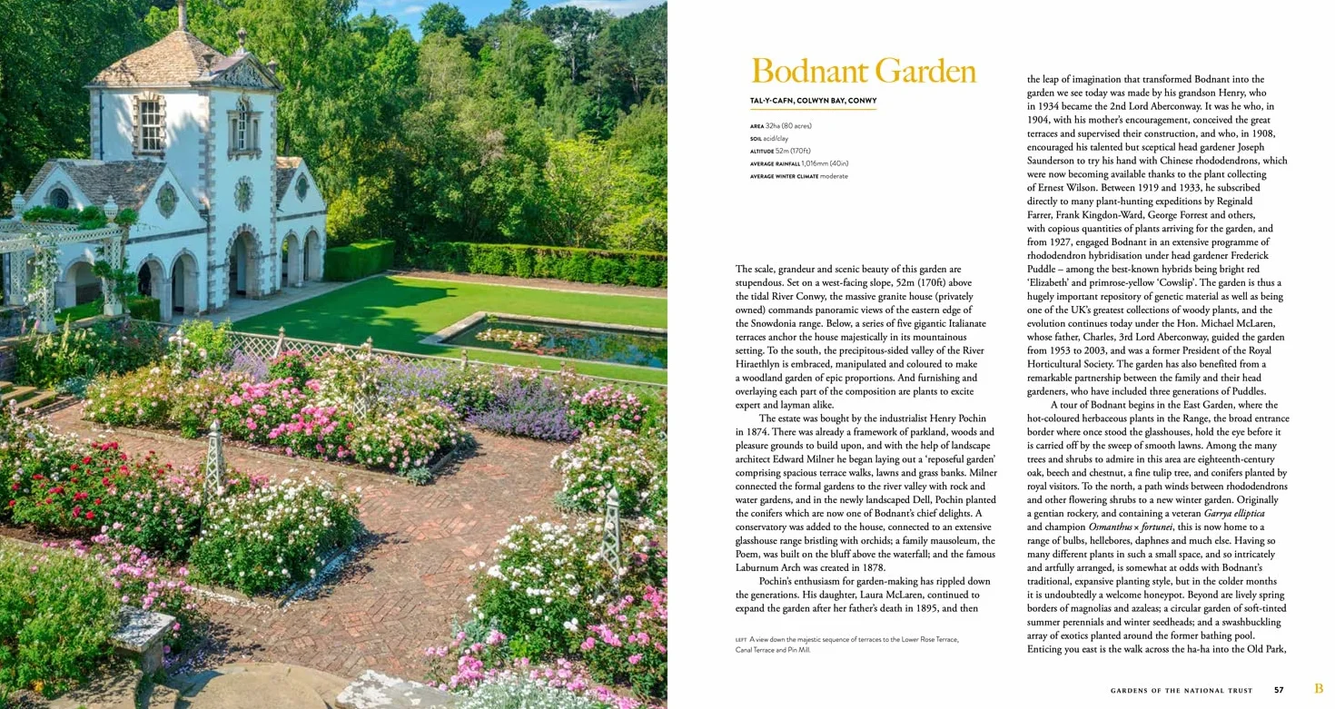 Gardens of the National Trust: An inspiring and illuminating guide to the hundreds of outstanding gardens in the National Trust’s care.