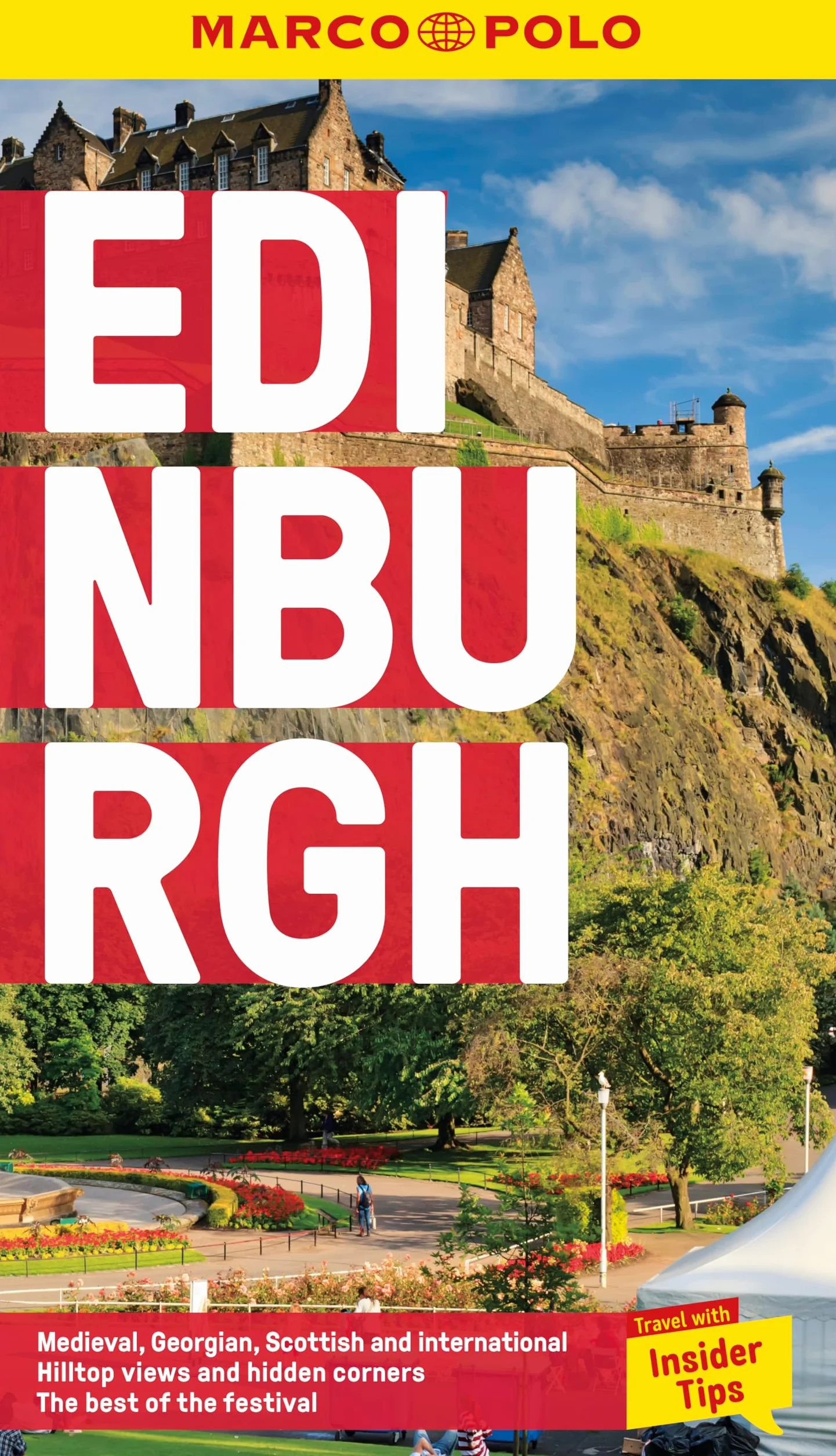 Edinburgh Marco Polo Pocket Travel Guide - with pull out map