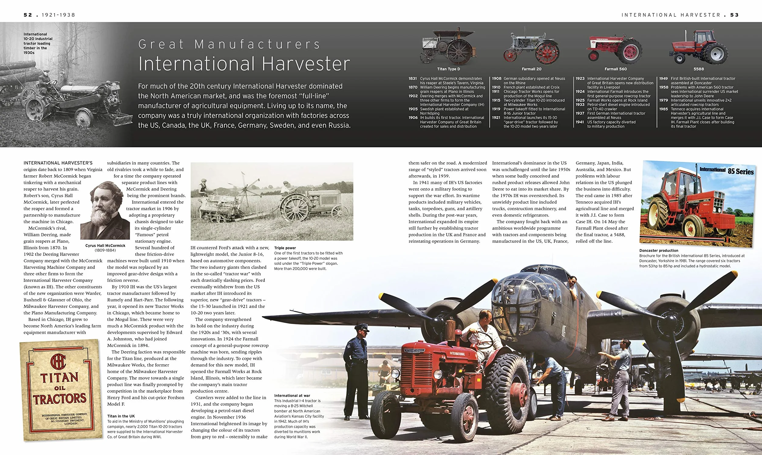 The Tractor Book: The Definitive Visual History
