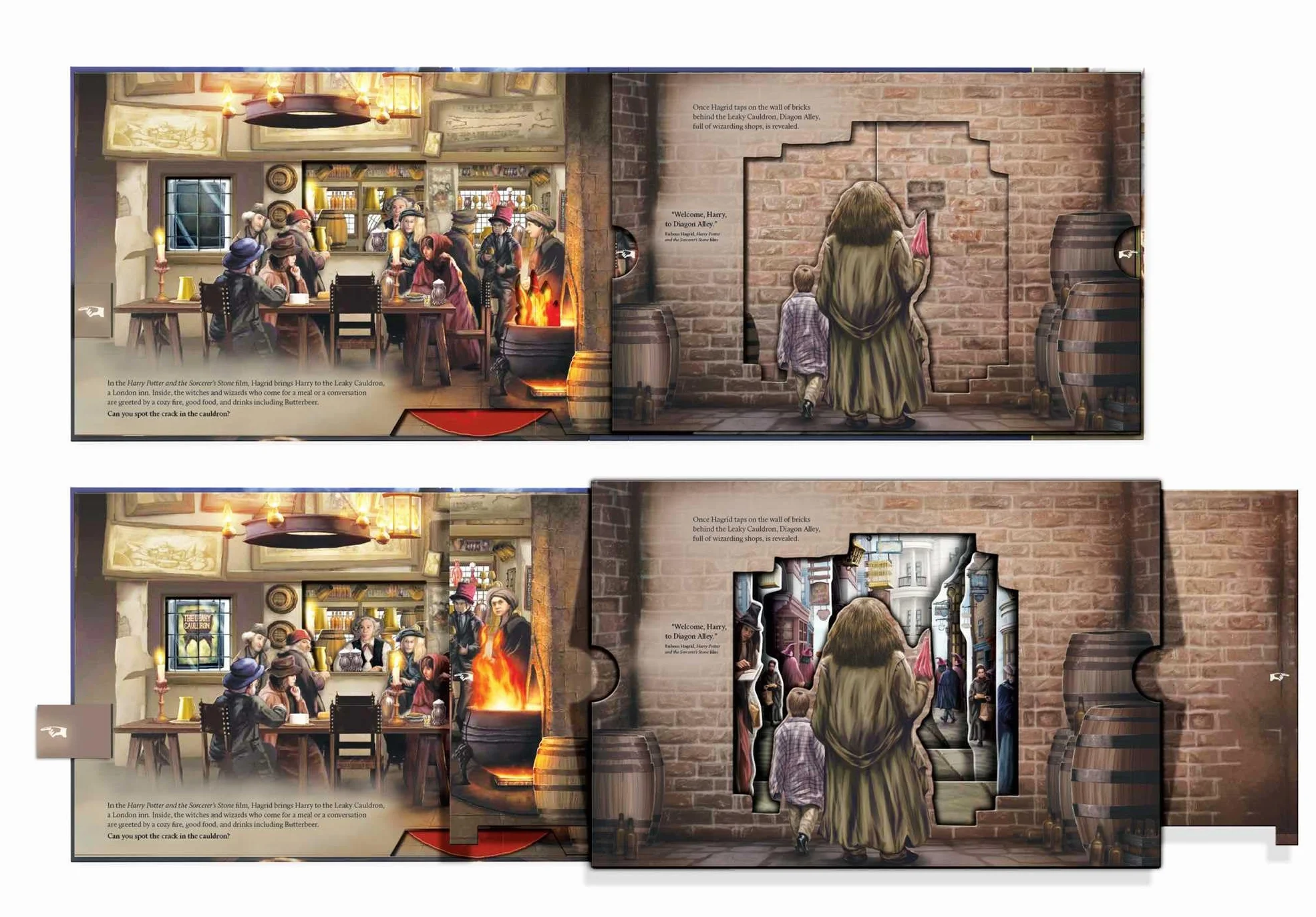 Harry Potter: Diagon Alley: A Book of Magical Surprises