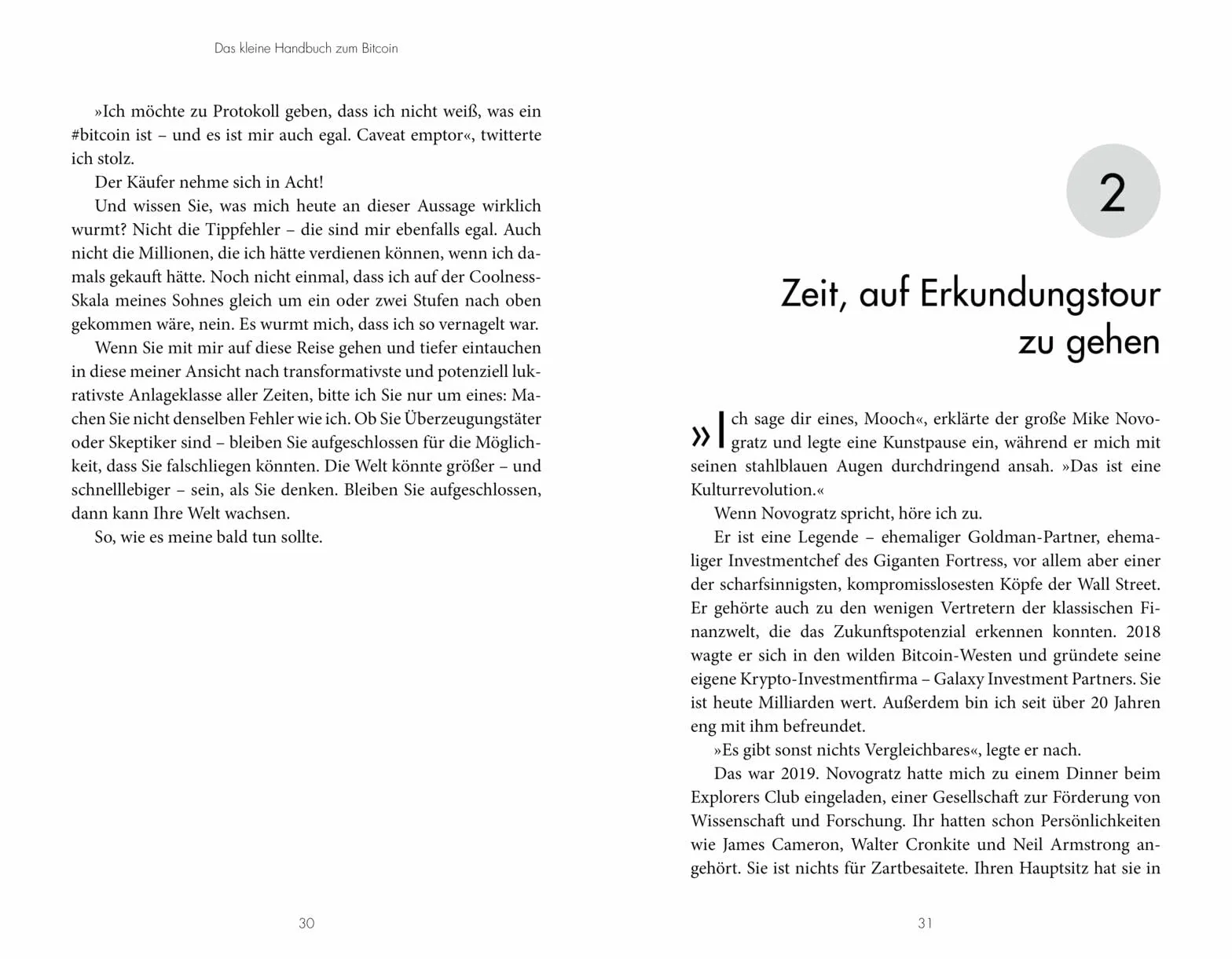 Das kleine Handbuch zum Bitcoin: Alles über Blockchain, Coins, Tokens und Forks und wie Bitcoin die Wall Street erobert