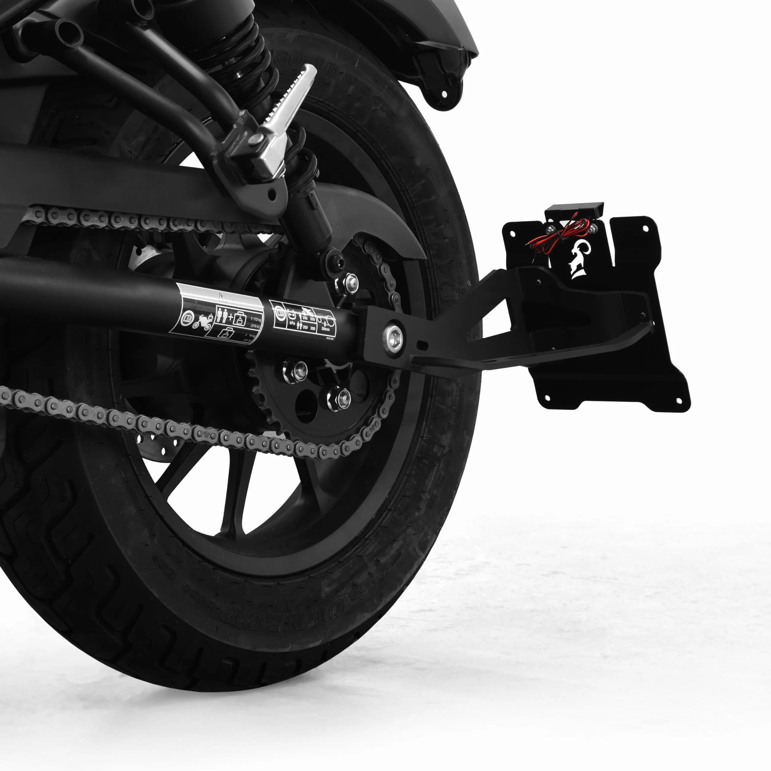 ZIEGER Boczny uchwyt tablicy rejestracyjnej CMX 500 R&ebel