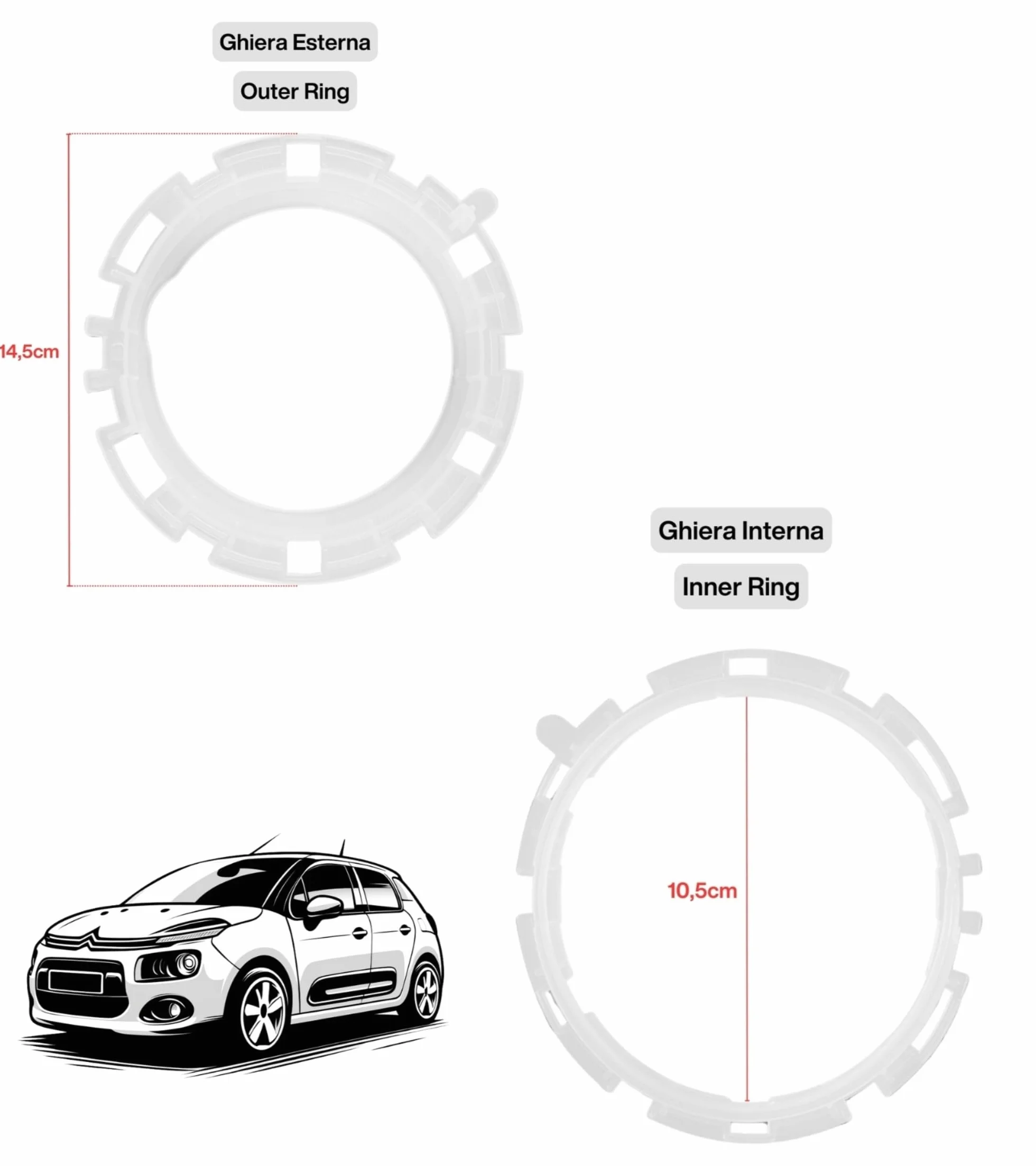 Zestaw nakrętek i zewnętrzna rama osłona drążka zmiany biegów czarna do Citroen C3 2003-2009 C2 2003-2010 OEM 7589T8 7589V0