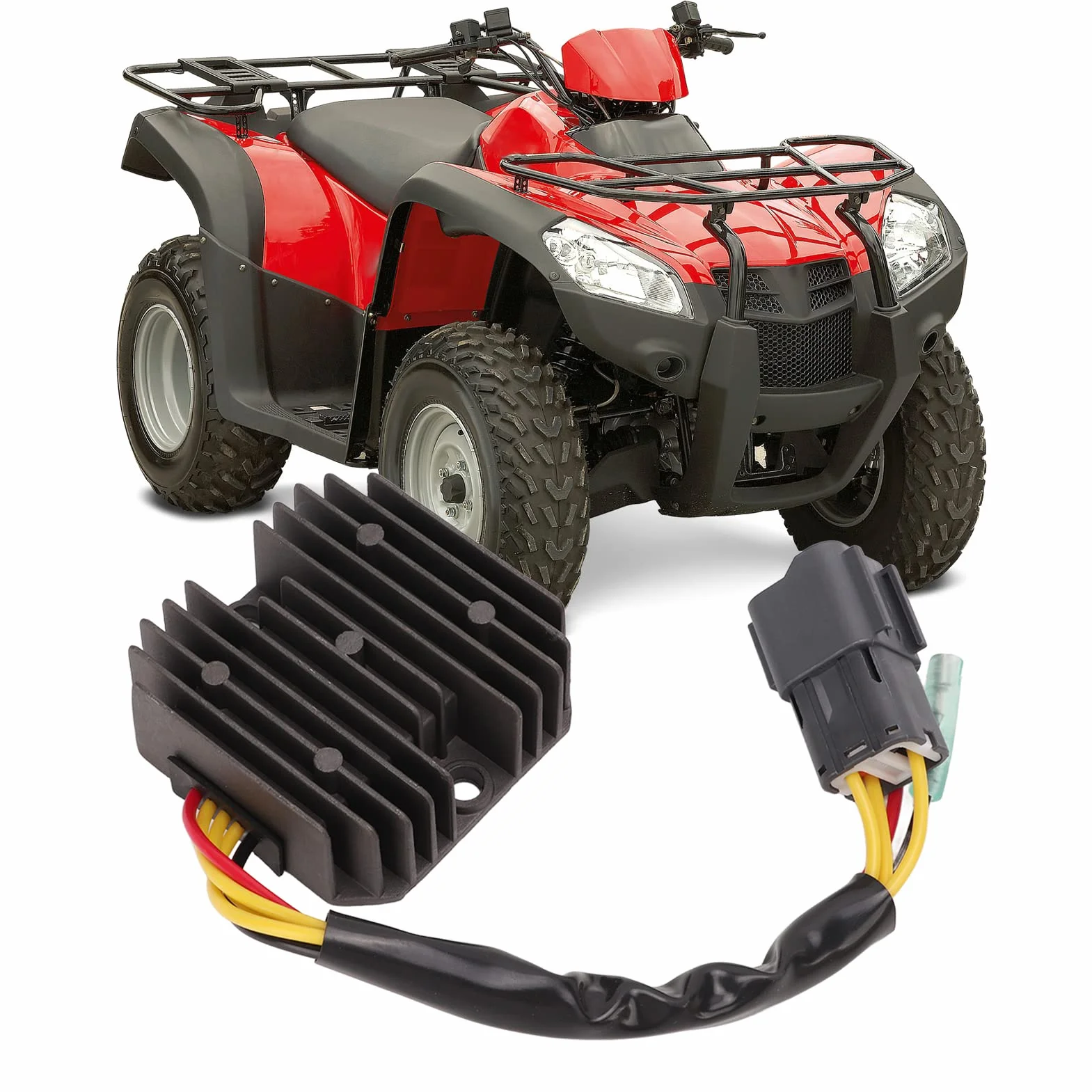 Prostownik Napięcia, Prostownik 12V ATV 31600 LBA7 900 Regulator Napięcia dla MXU250 2004-2007, UXV 500 MXU 500 4X4 IRS 2010-2014, Adly ATV Quad 300 320, Adly Quad ATV 280 300 320 400