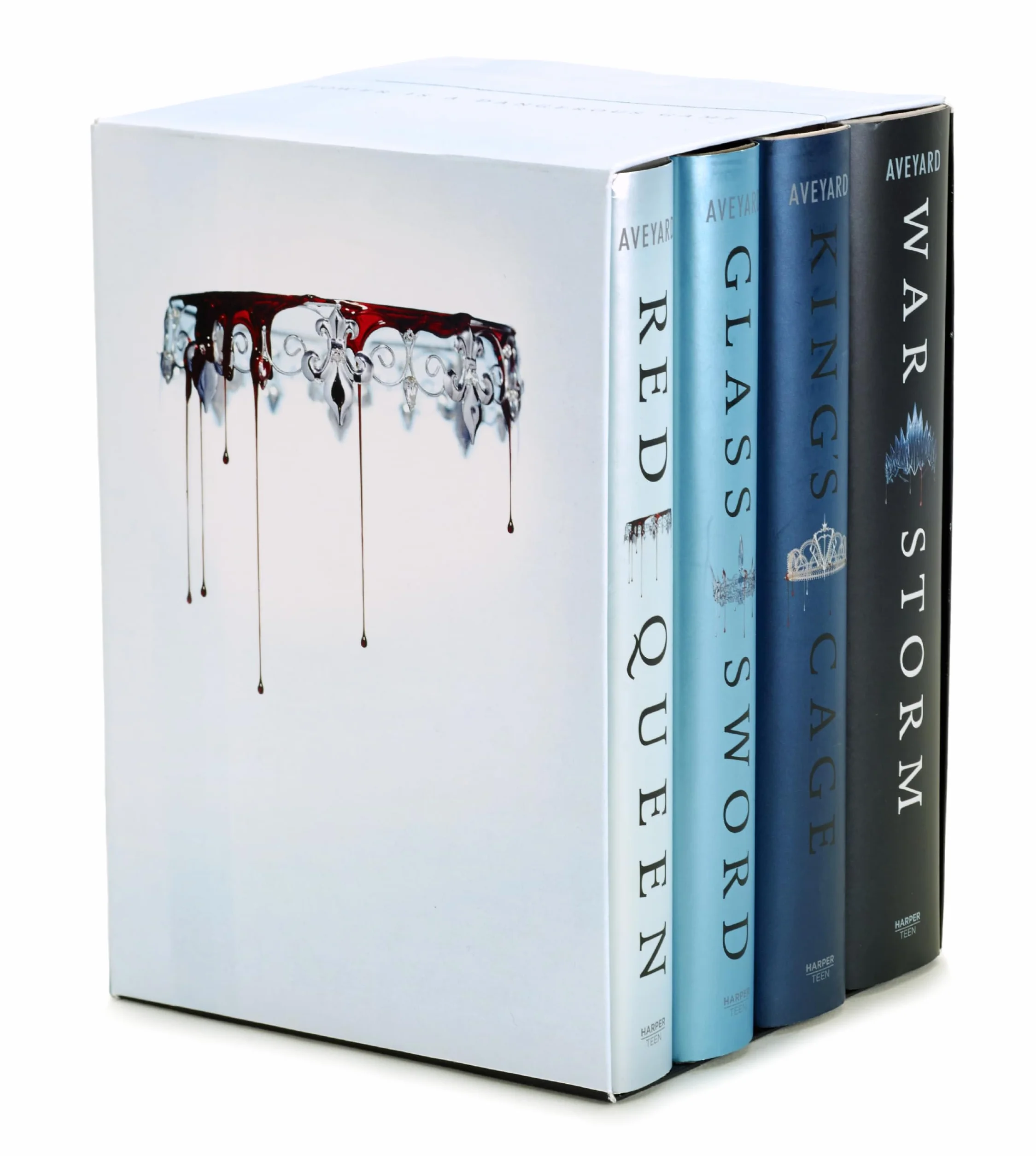 Red Queen 4-Book Hardcover Box Set: Books 1-4