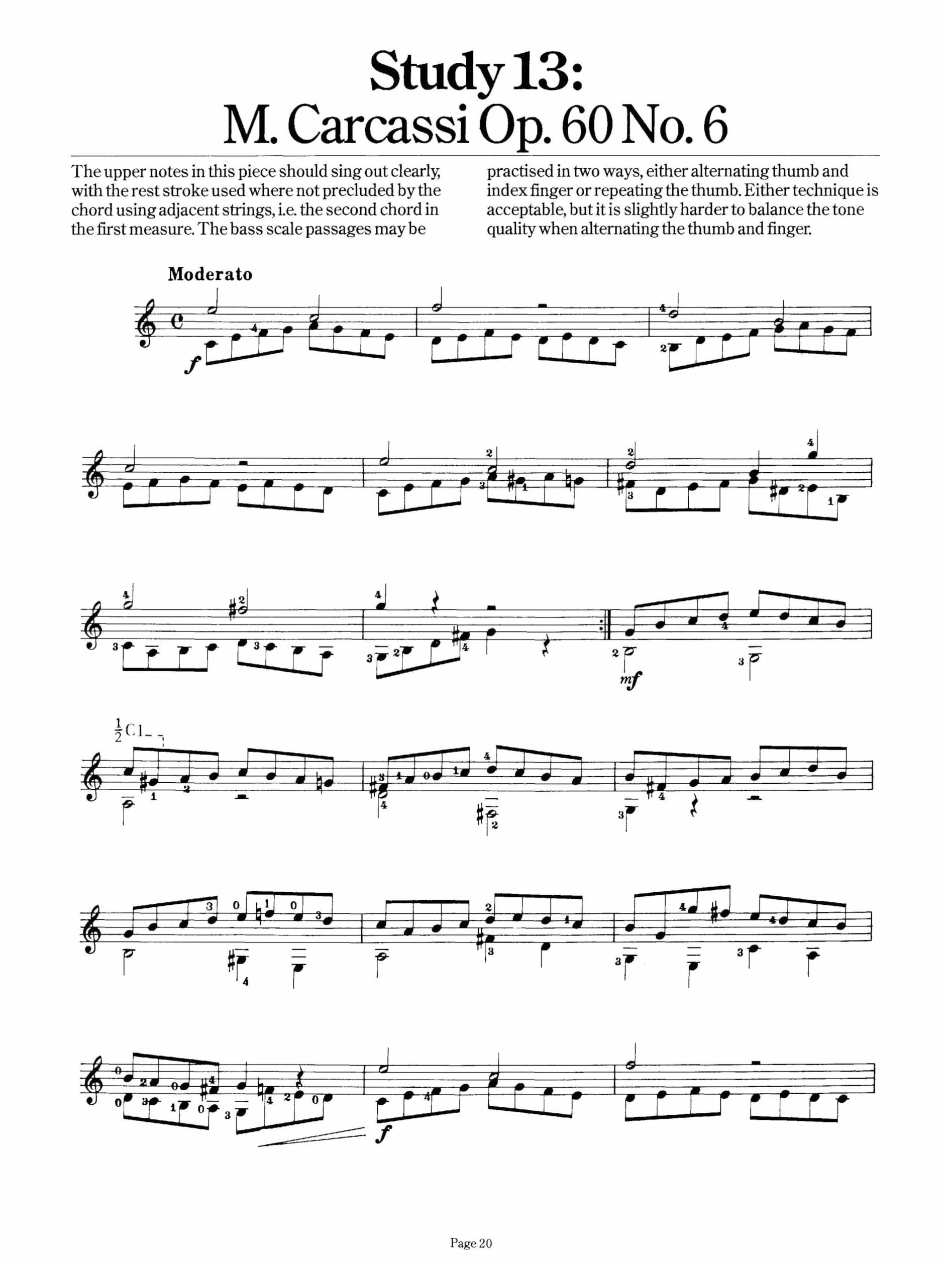 Frederick noad : 100 graded classical guitar studies - guitare: Selected and Graded by Frederick Noad