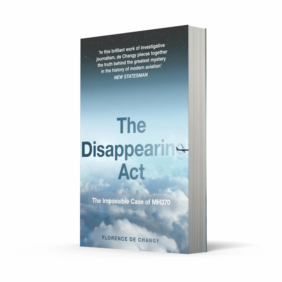 The Disappearing Act: Featured on the Netflix documentary MH370: The Plane That Disappeared