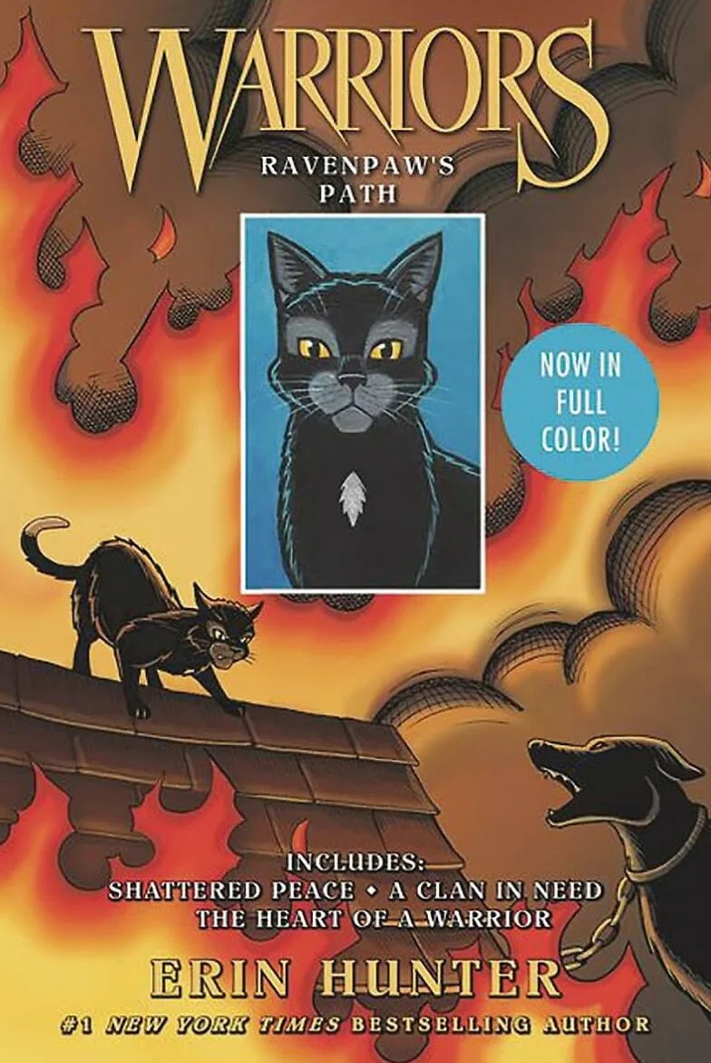Warriors: Ravenpaw's Path: 3 Full-Color Warriors Books in 1: Shattered Peace, a Clan in Need, the Heart of a Warrior