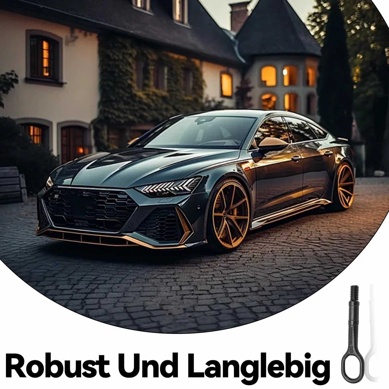 Hak holowniczy, zaczep holowniczy 1T0805615A 1T0805615 5P0805615, kompatybilny z Audi A3 8P 2003-2012 i VW Golf MK5 & MK6 2003-2012, hak holowniczy awaryjny, 1 sztuka