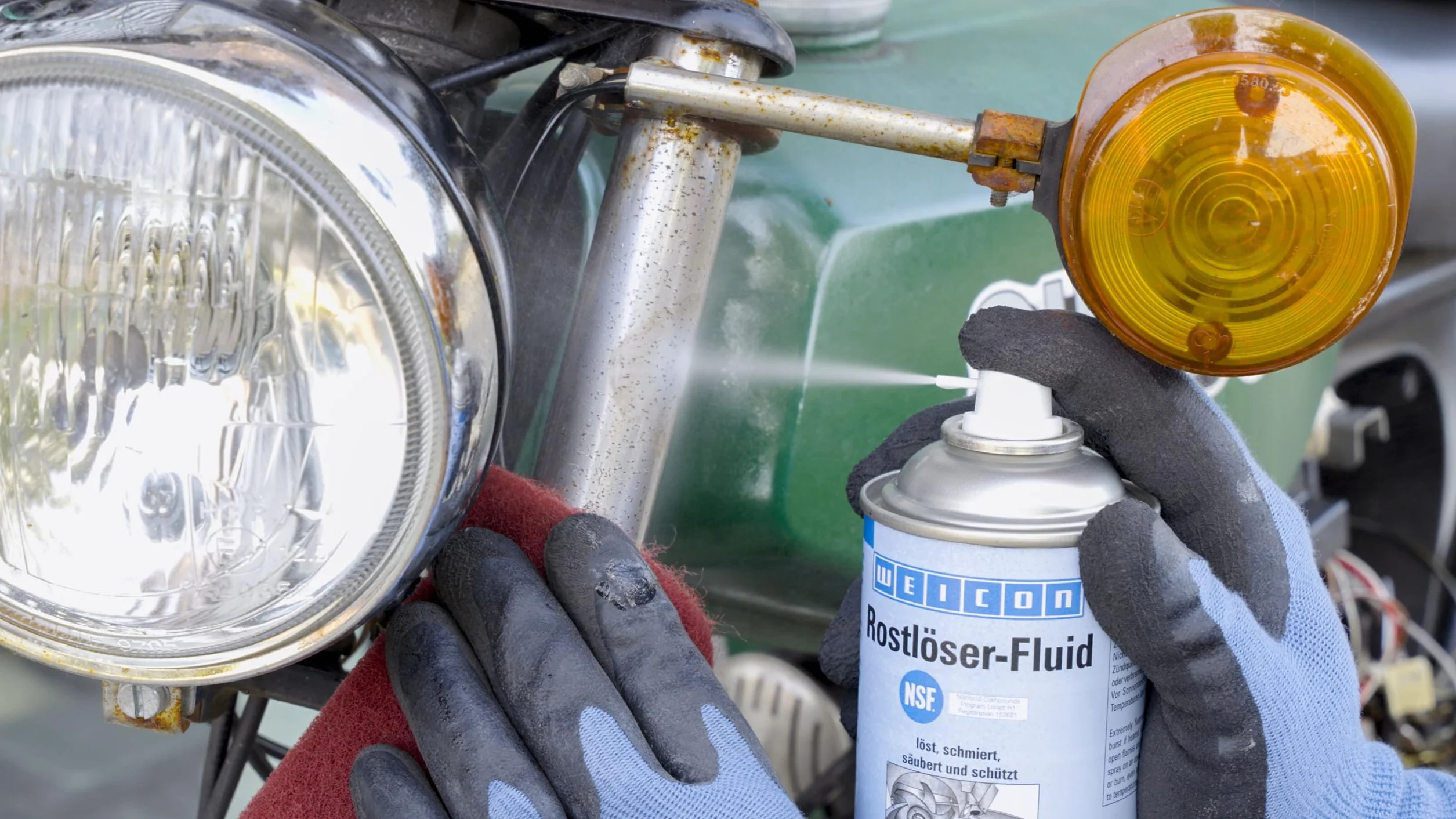 Weicon 11154400 Fluid odrdzewiający 400 ml – olej pełzniowy do obszarów wrażliwych metali
