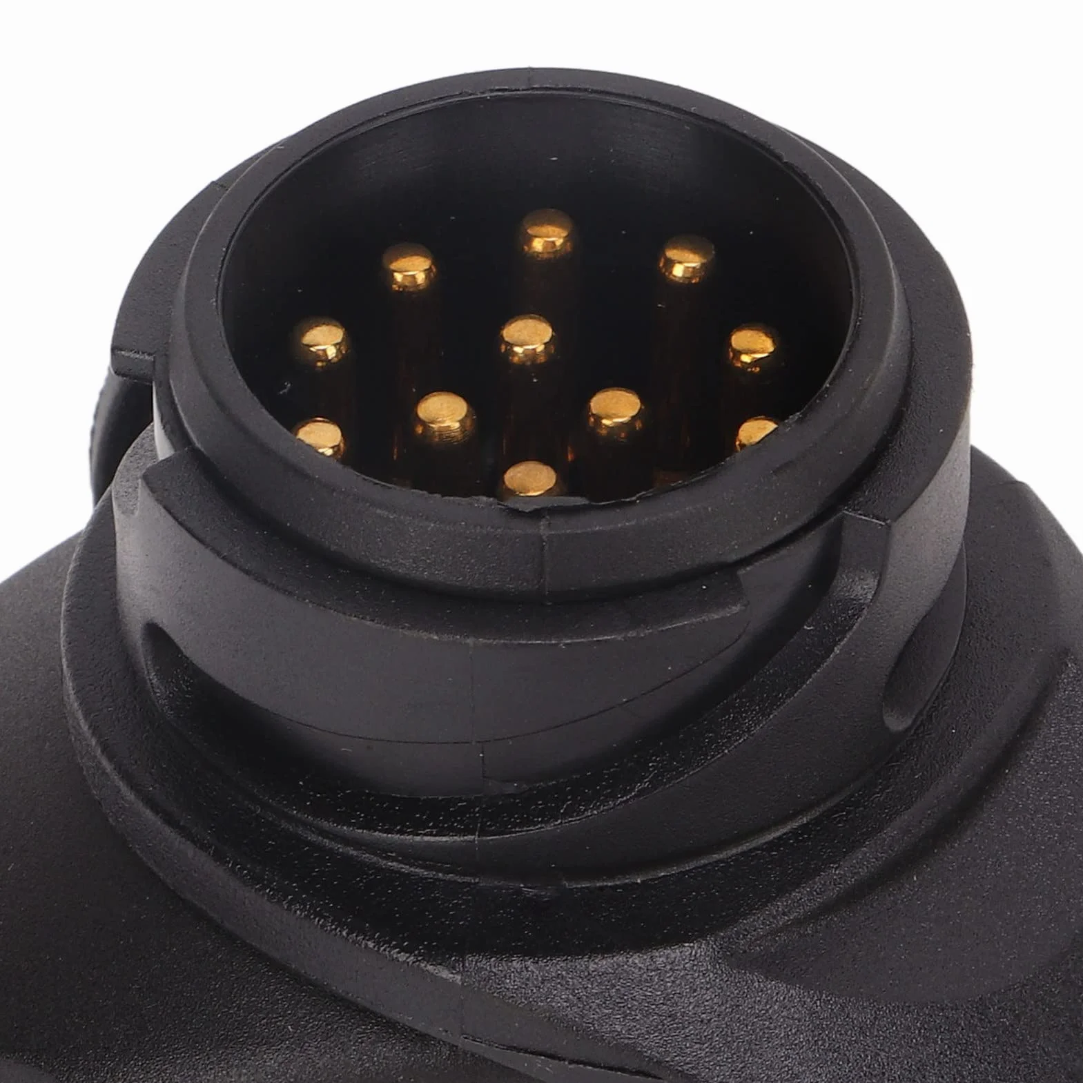 Adapter do Konwersji Gniazda Przyczepy, 13-pinowy na 7-pinowy Adapter Wtyczki Przyczepy Adapter do Konwersji Wtyczki z Podwójnym Gniazdem dla Wszystkich Wtyczek Przyczepy