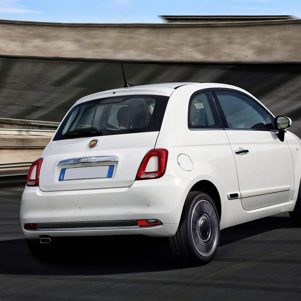 ABARTH 21548 naklejka 3D oficjalne logo marki FIAT 500