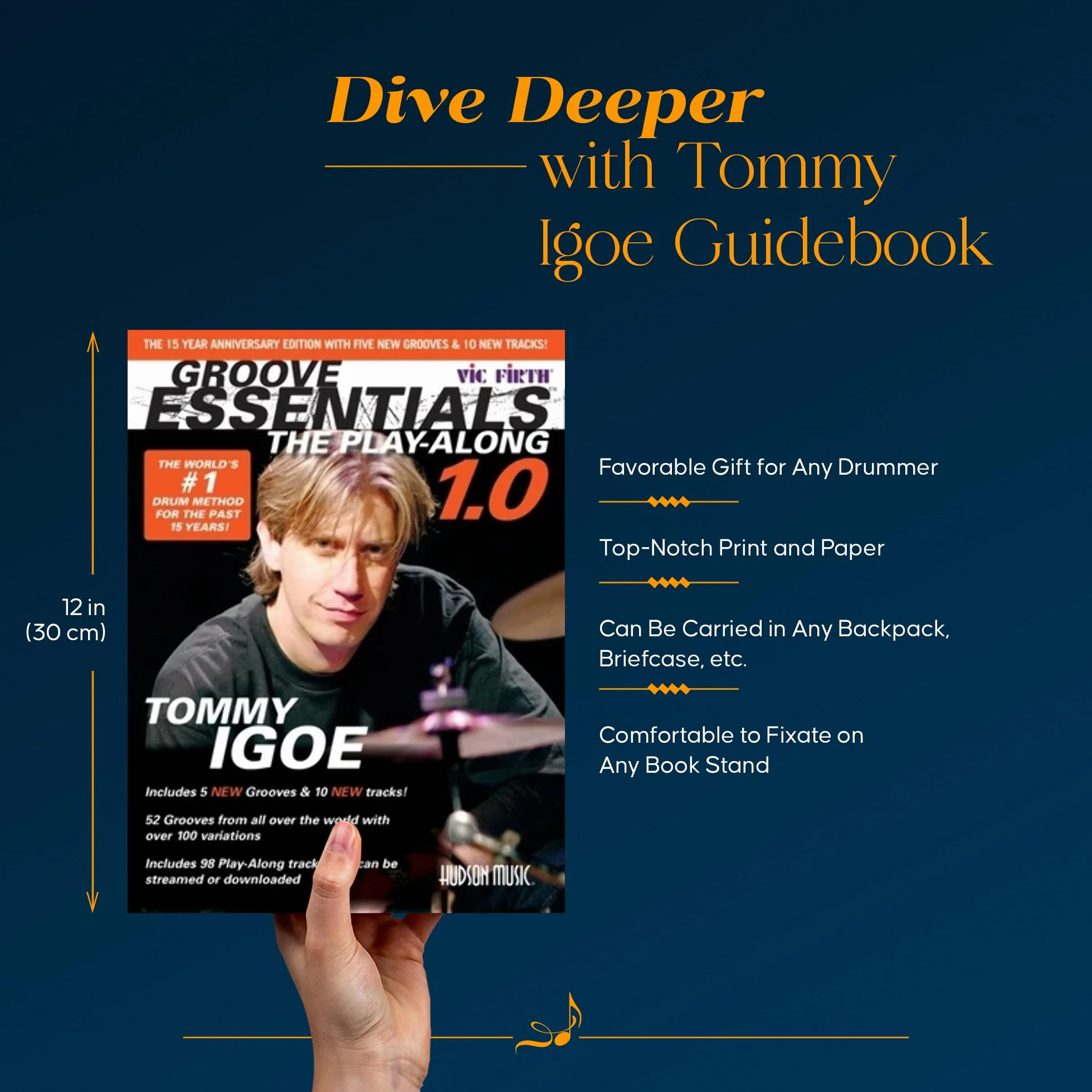 Groove essentials 1.0 - the play-along batterie +cd: The Groove Encyclopedia for the 21st Century Drummer