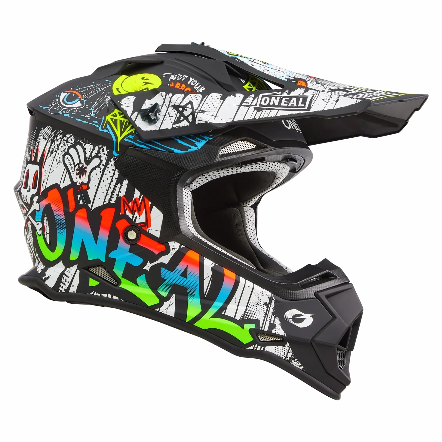 Oneal 2SRS Rancid wielobarwny kask motocrossowy