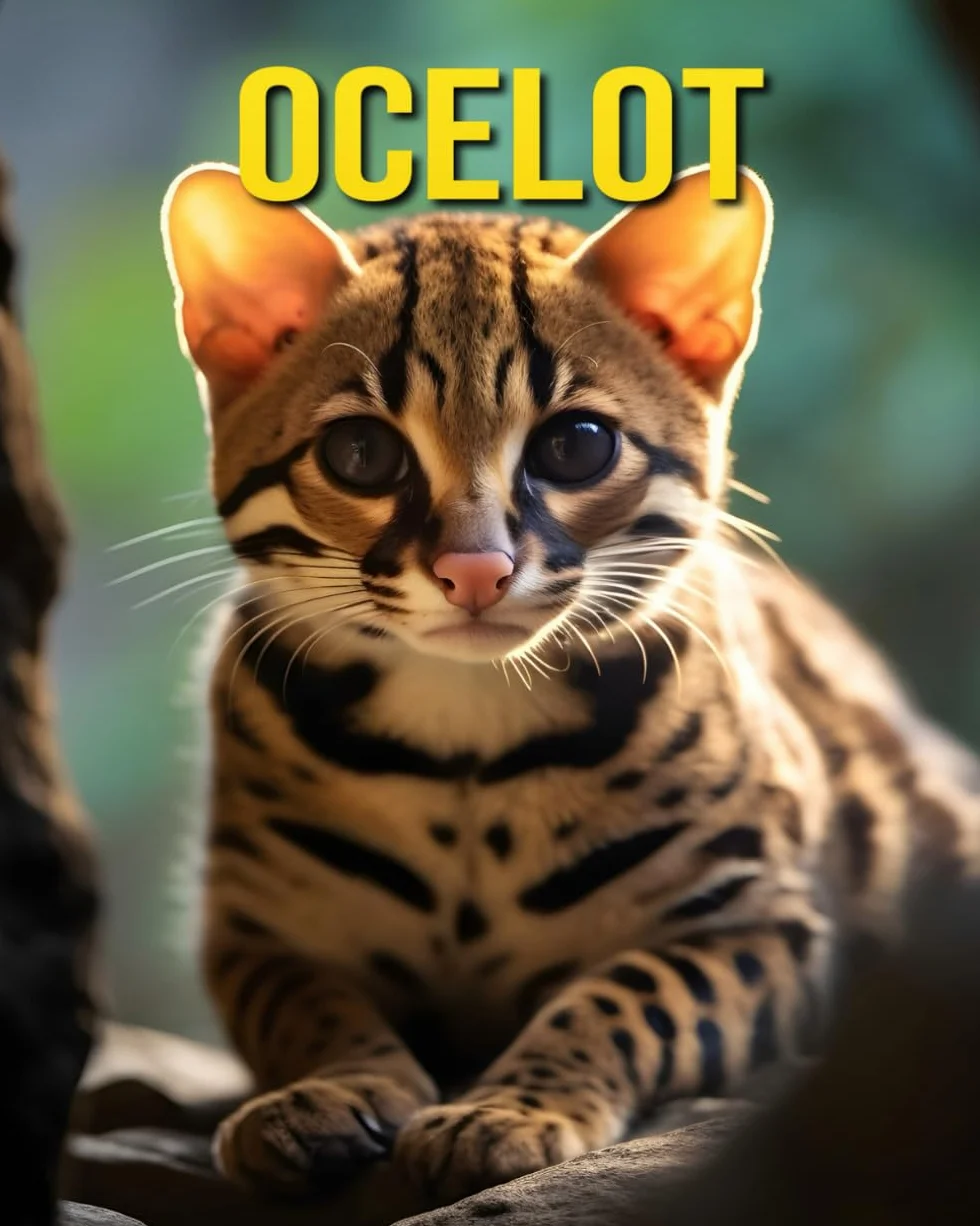 Ocelot: Fun and Amazing Pictures About Ocelot