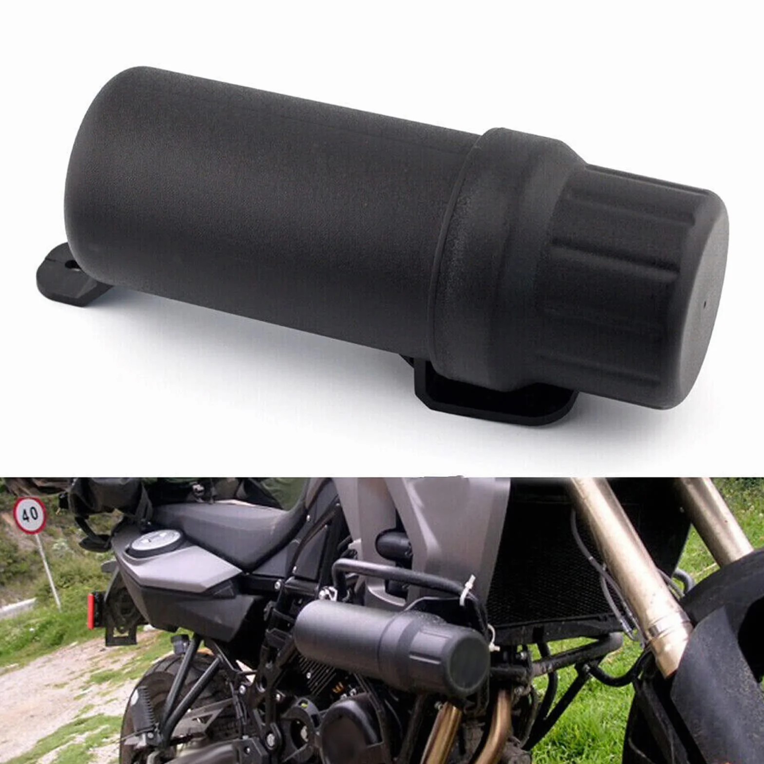 125 mm Motocykl Off Road Uniwersalne Narzędzie Tube Wodoodporna Rura Narzędziowa Przechowywanie z Taśmami Rolkowymi