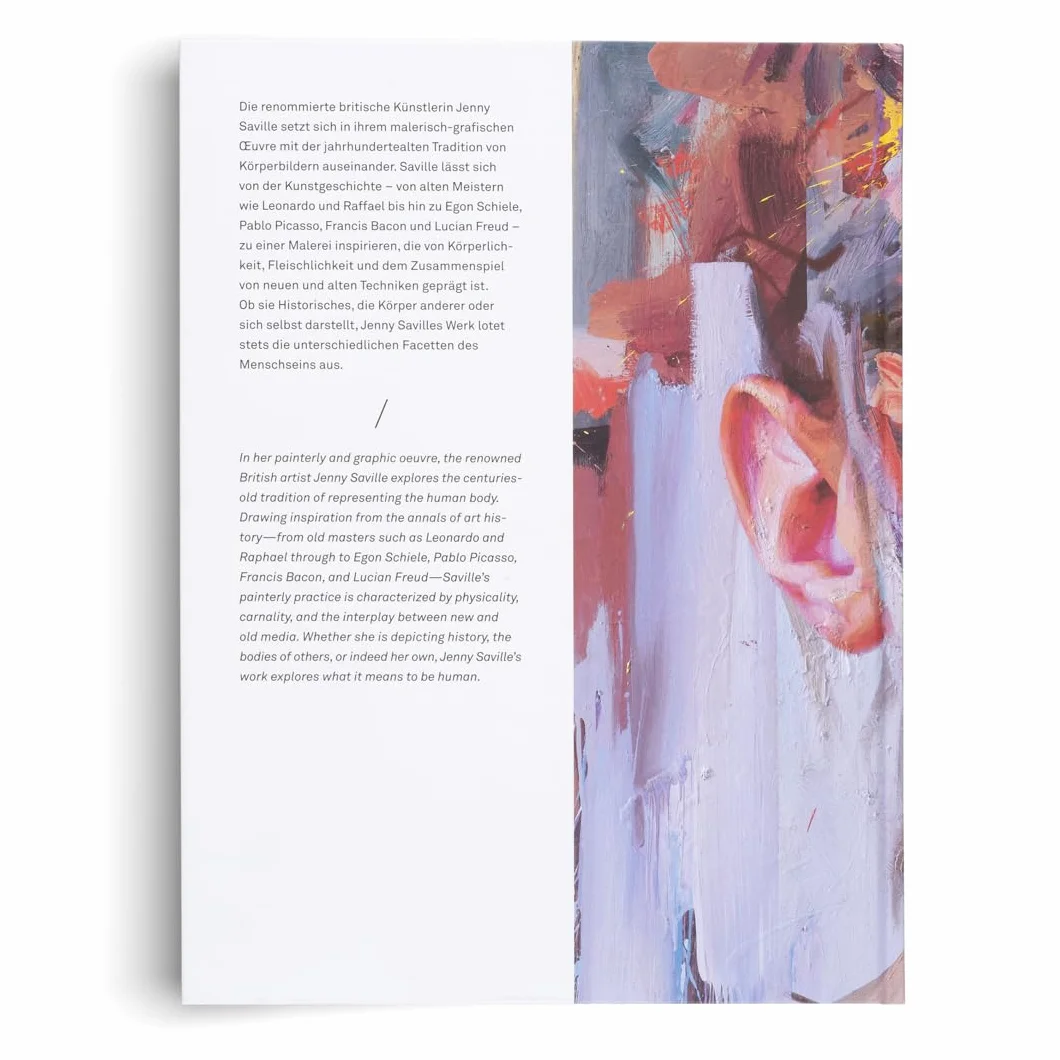 Jenny Saville. Gaze /anglais/allemand