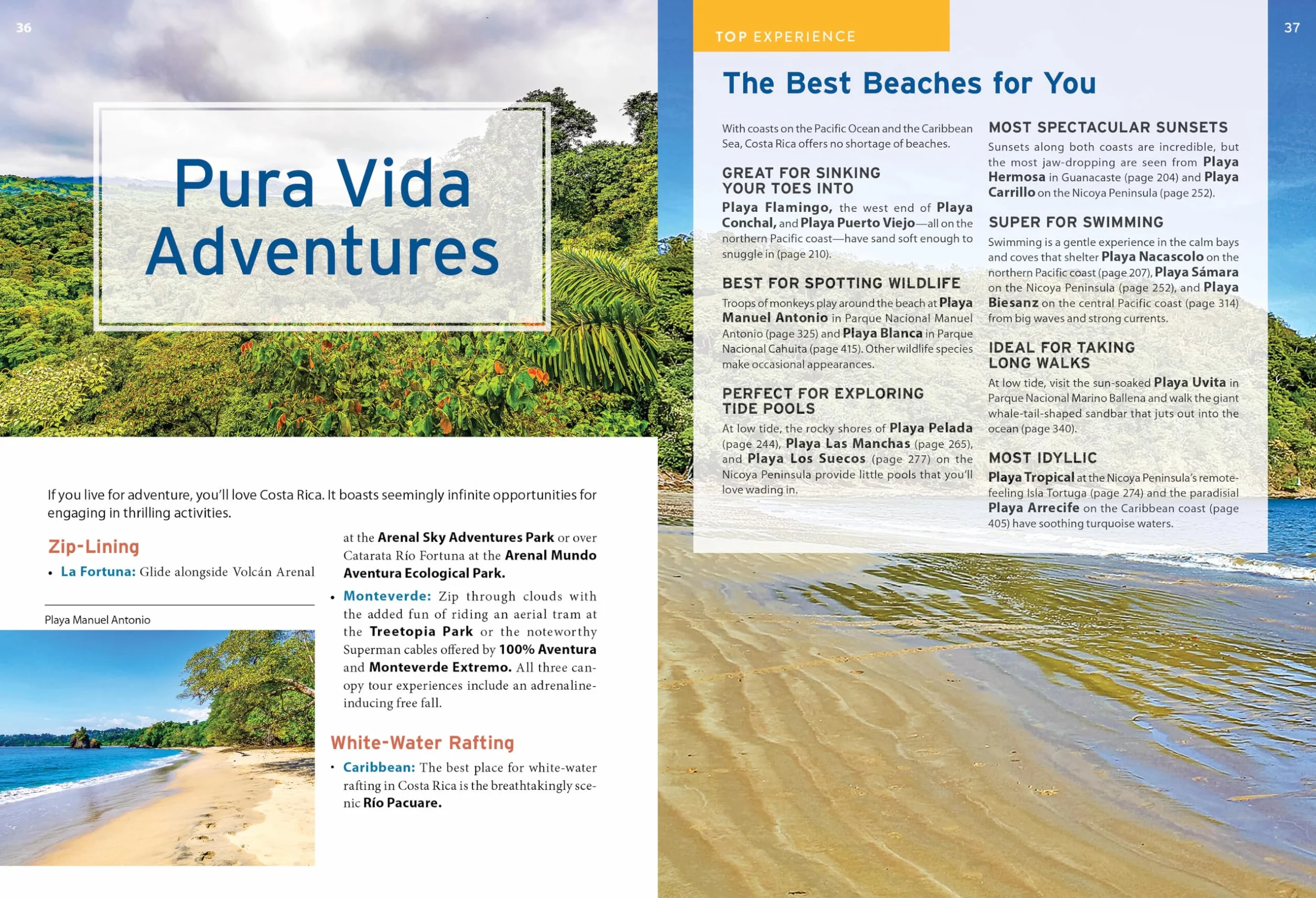 Moon Costa Rica: Best Beaches, Wildlife-Watching, Outdoor Adventures