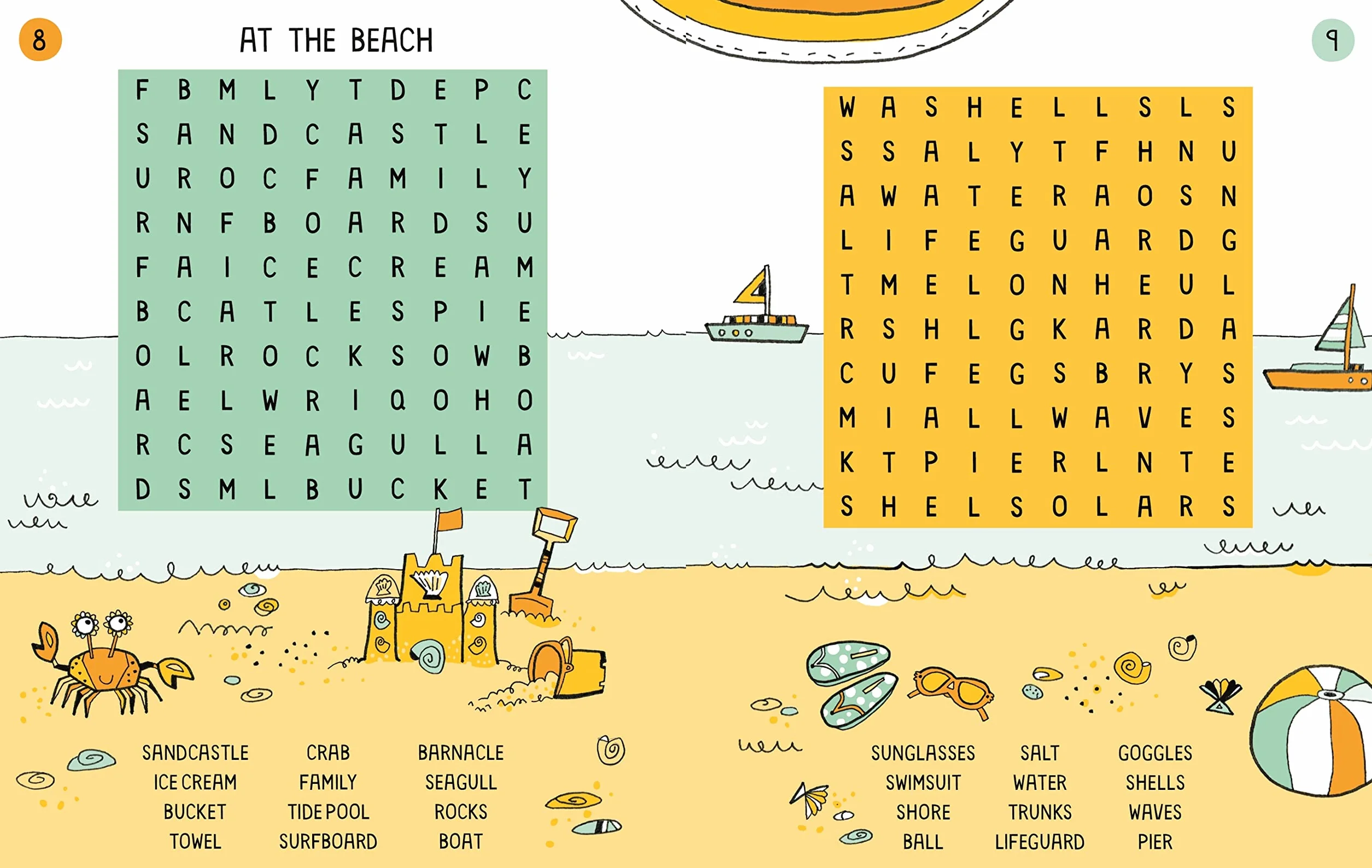 100 Children's Wordsearches: Holiday